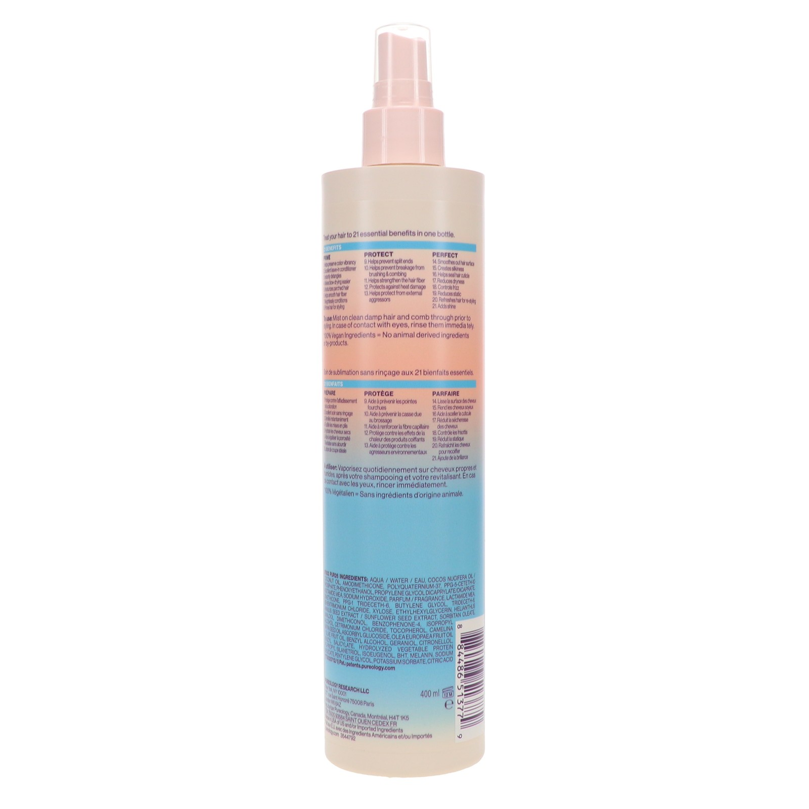Pureology Color Fanatic 21 Essential Benefits Multi-Tasking Leave-In Spray 13.5