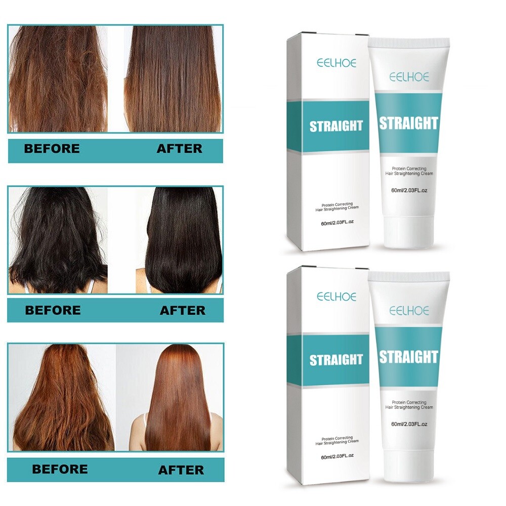 1/2x Protein Hair Straightening Cream Silk & Gloss Hair Straightening Cream 60ml