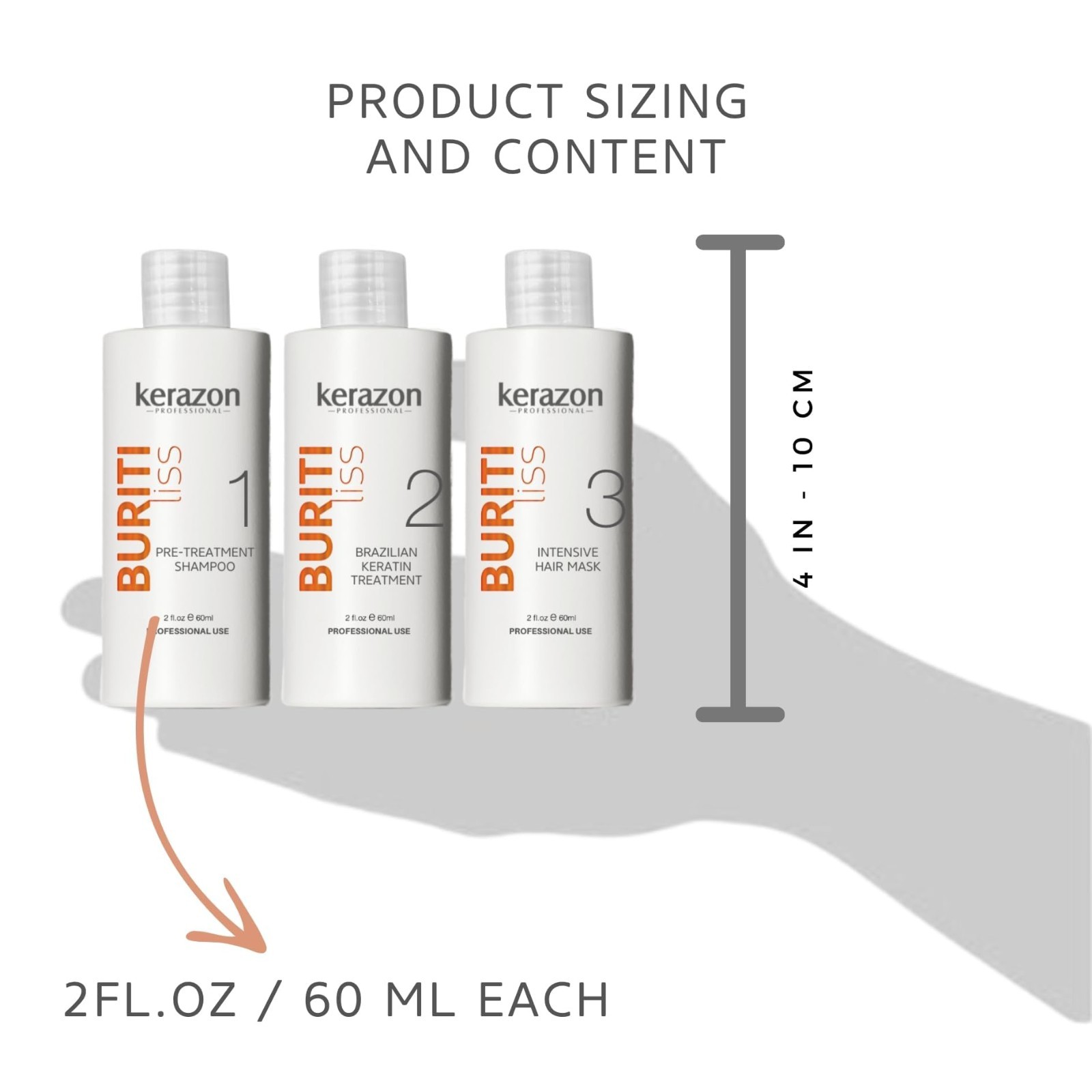 Brazilian Keratin Treatment Kit 2oz – At Home Smoothing & Straightening for All