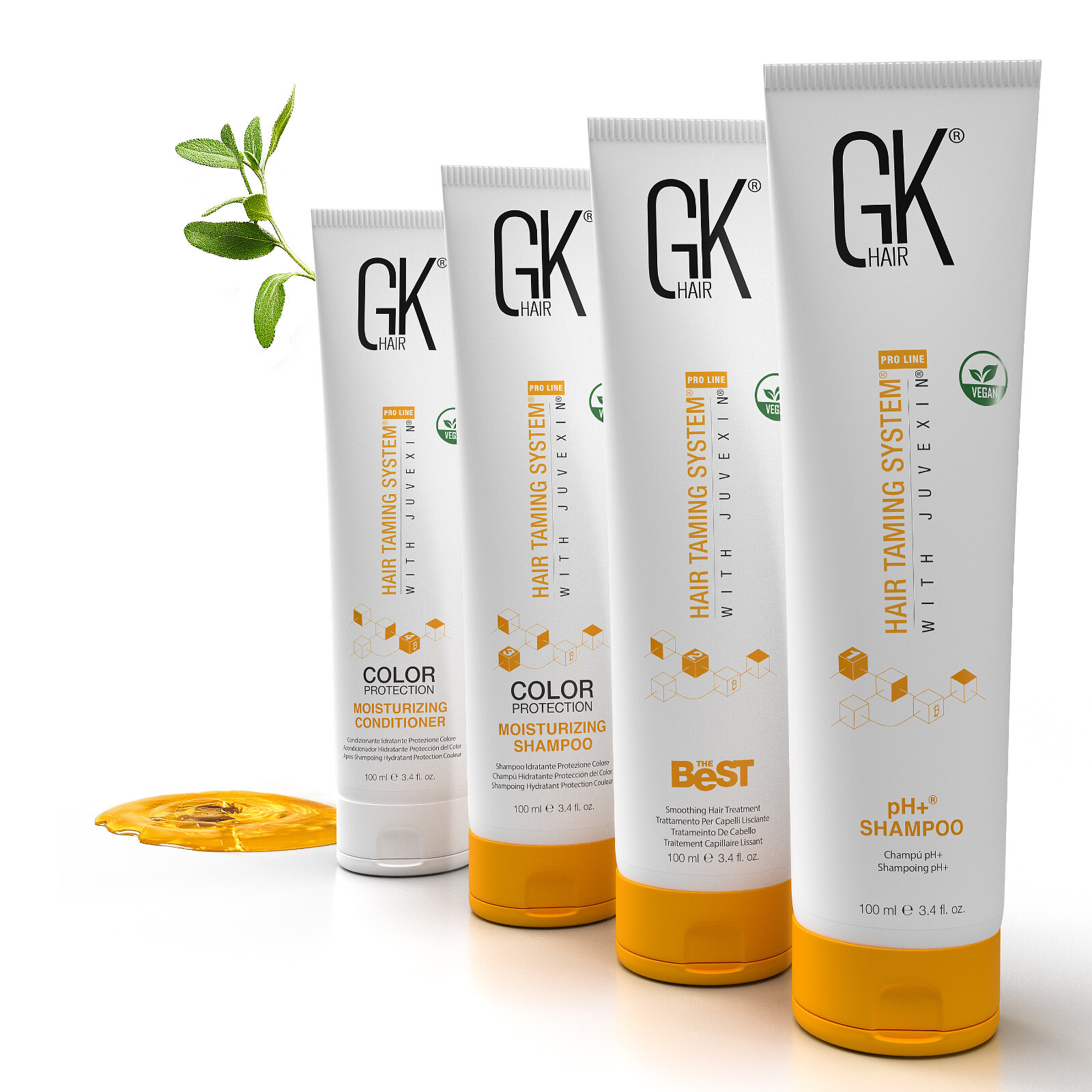 GK HAIR Keratin Treatment Smoothing Brazilian Complex Blowout Straightening Kits