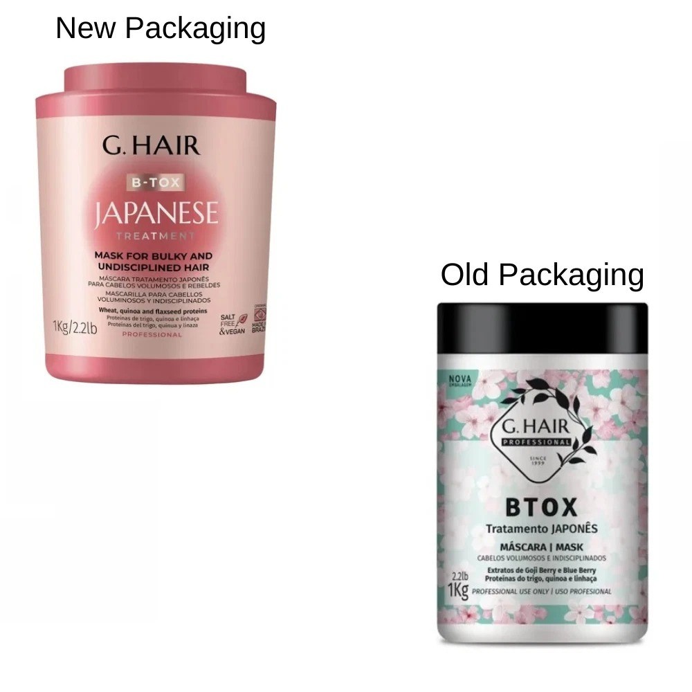 G Hair Japanese Treatment Mask Brazilian Keratin 1Kg