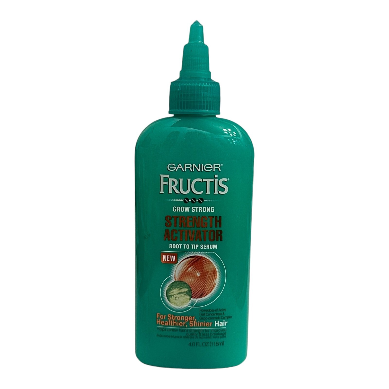 2 Pack Garnier Fructis Grow Strong Strength Activator Root to Tip Serum 4 oz HTF