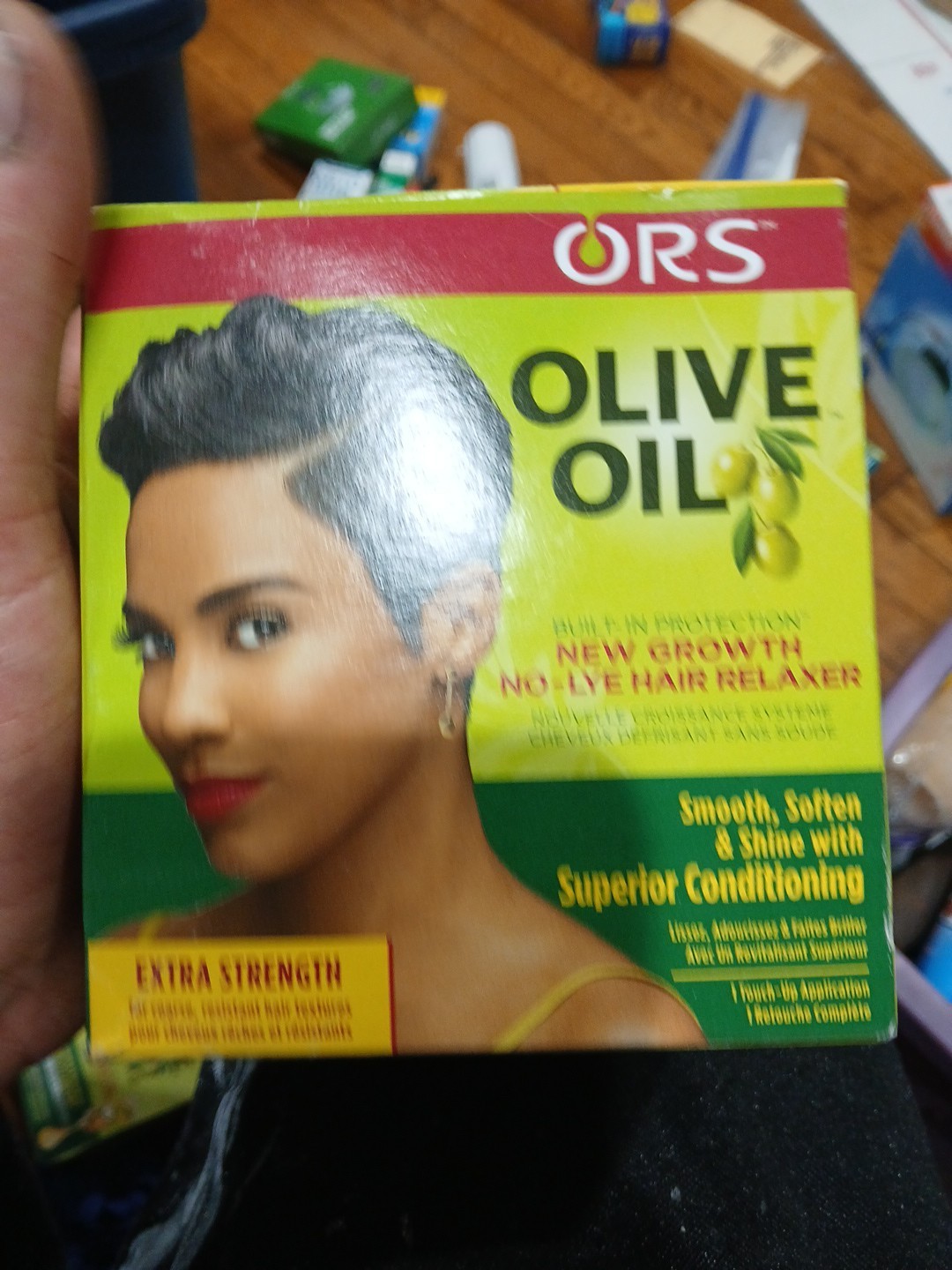 1 Olive Oil Built In Protection No Lye Hair Relaxer Systems Extra Strength New