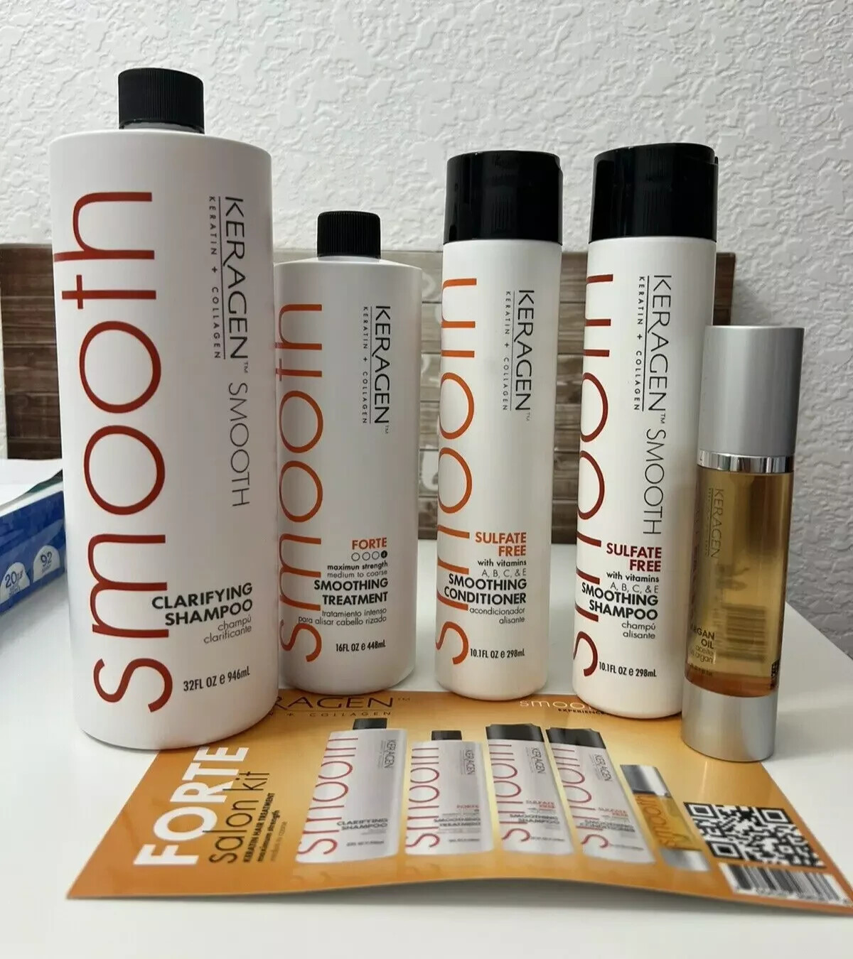 Keragen Keratin Treatment Salon Kit Forte
