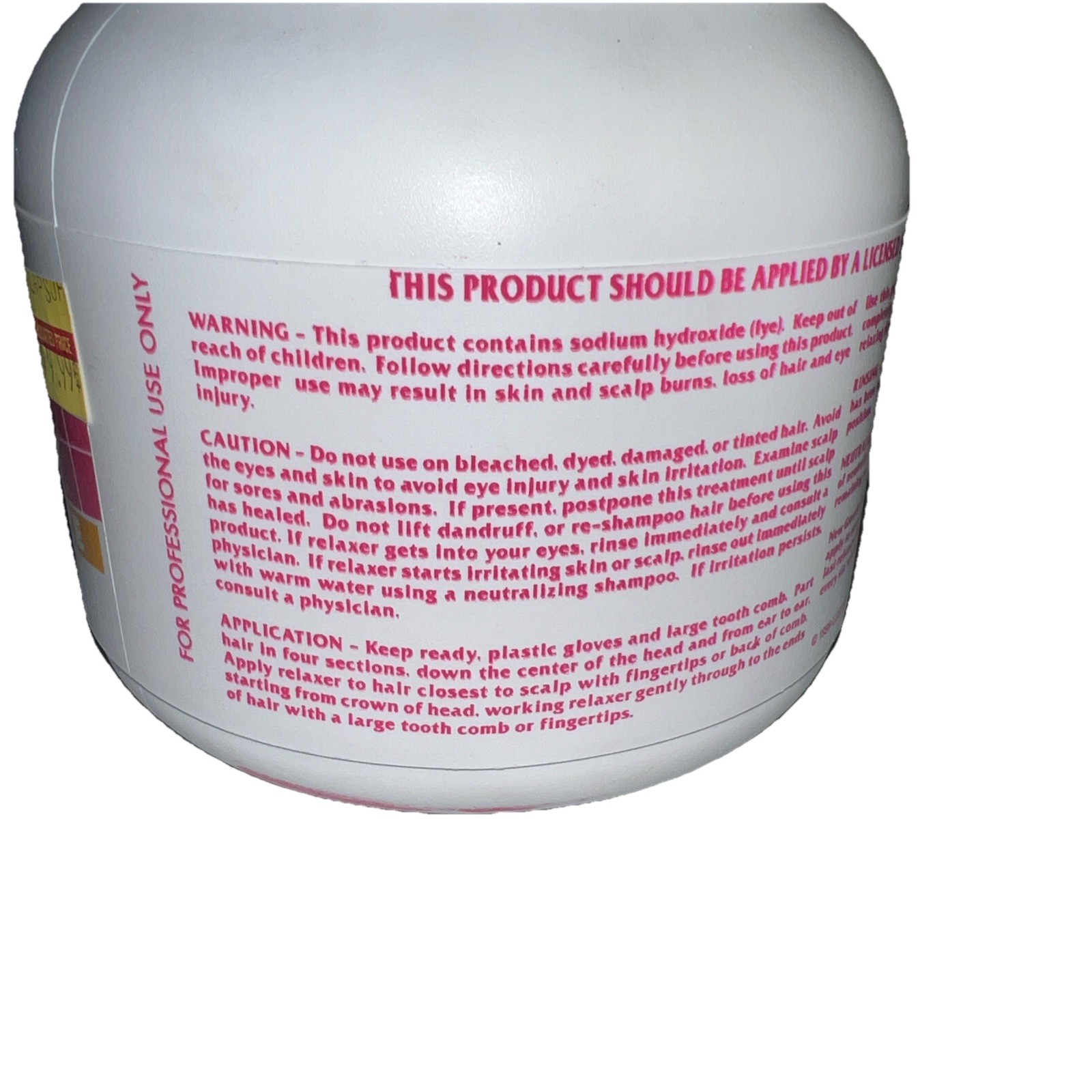 (1) NEW Luster’s PCJ – Creme Relaxer (Pressing Comb in the Jar No.1) – 32 oz