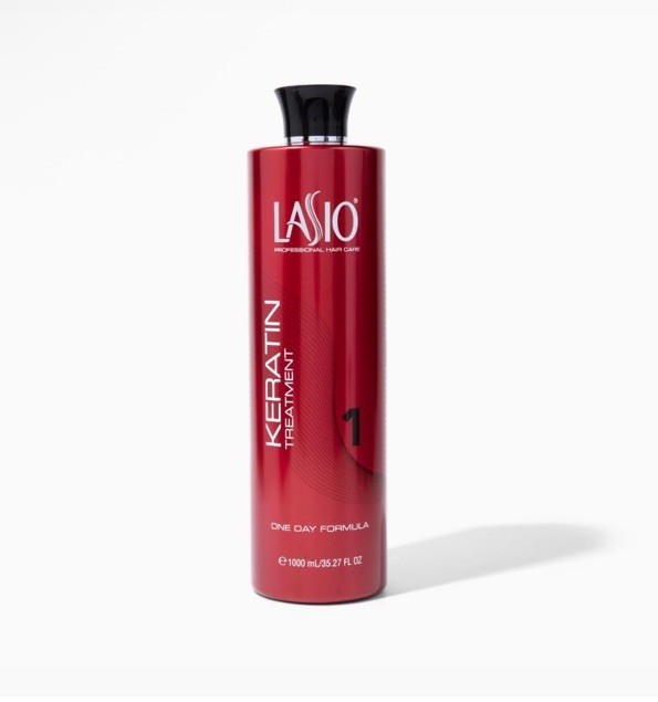 LASIO Keratin One Day Formula Hair Treatment 35.27 fl oz Fresh AUTHENTIC SEALED