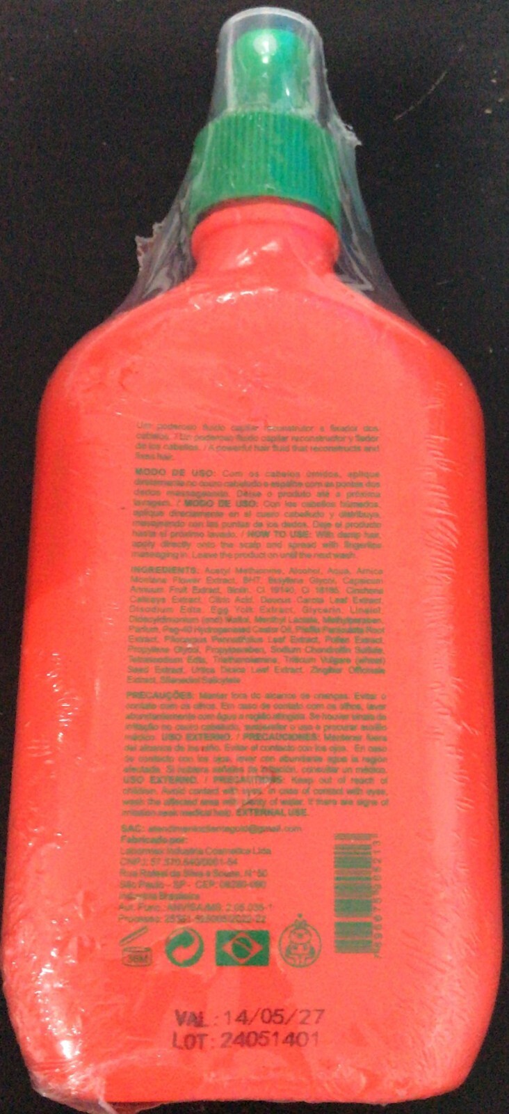 Gold Spell Tonico Poderoso Anti Hair Loss Treatment Powerful Tonic 250 mL (N2)