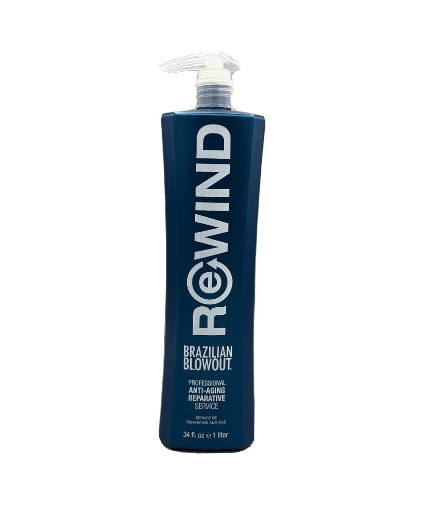 ☆☆NEW☆☆ Brazilian Blowout Rewind Anti Aging Reparative Salon Treatment – 34 oz