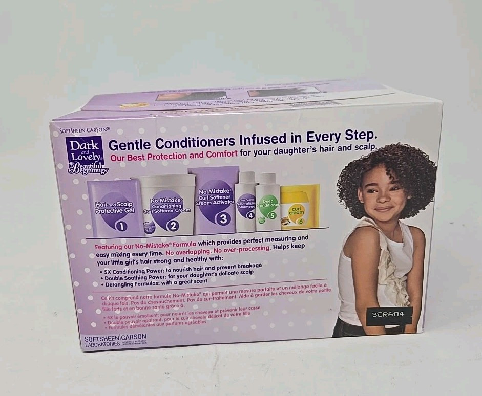 Dark And Lovely Beautiful Beginnings No-Mistake Curl Softener For Kids