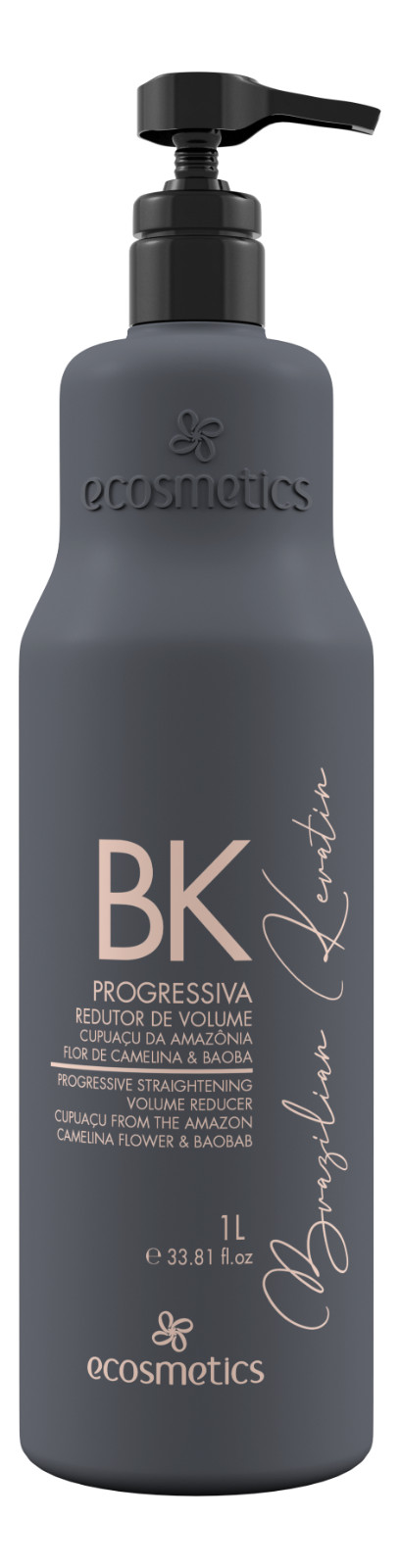 Brazilian Keratin Progressive Treatment Ecosmetics Deluxe 1 liter (33.81 fl.oz)