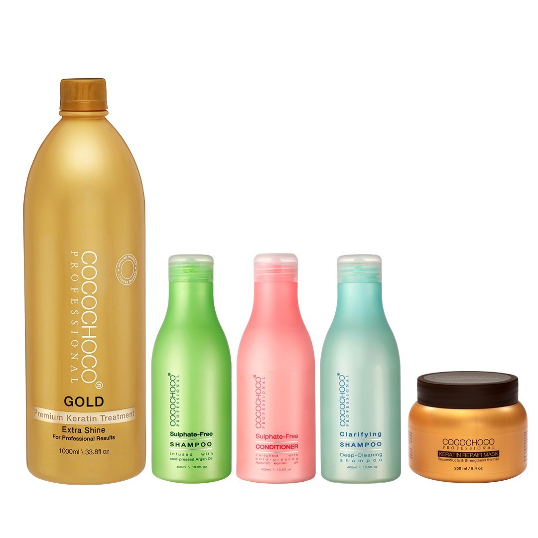 ❤❤ COCOCHOCO Pro GOLD Keratin Straight Hair Brazil Salon Style Treatment 100ml