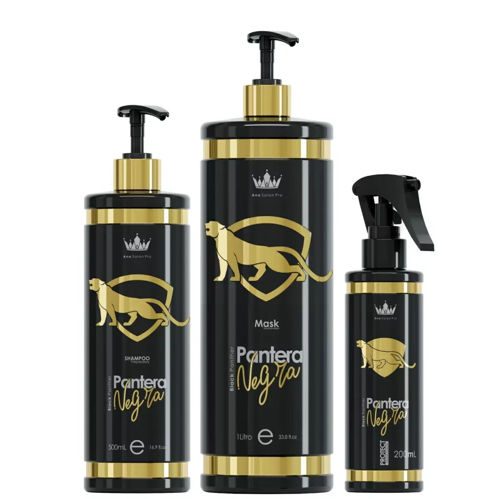 Progressive Kit Black Panther Collection – Kit with 5 Items – Ana Paula Carvalho
