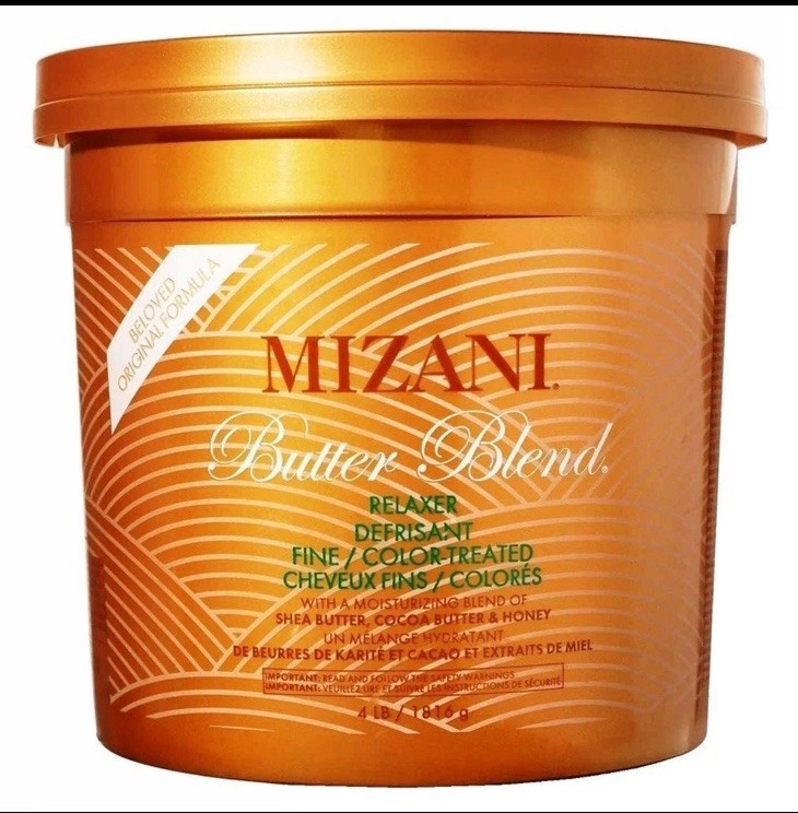 Mizani Butter Blend Relaxer Fine/Color Treated Hair – 30 fl oz Professional Hair