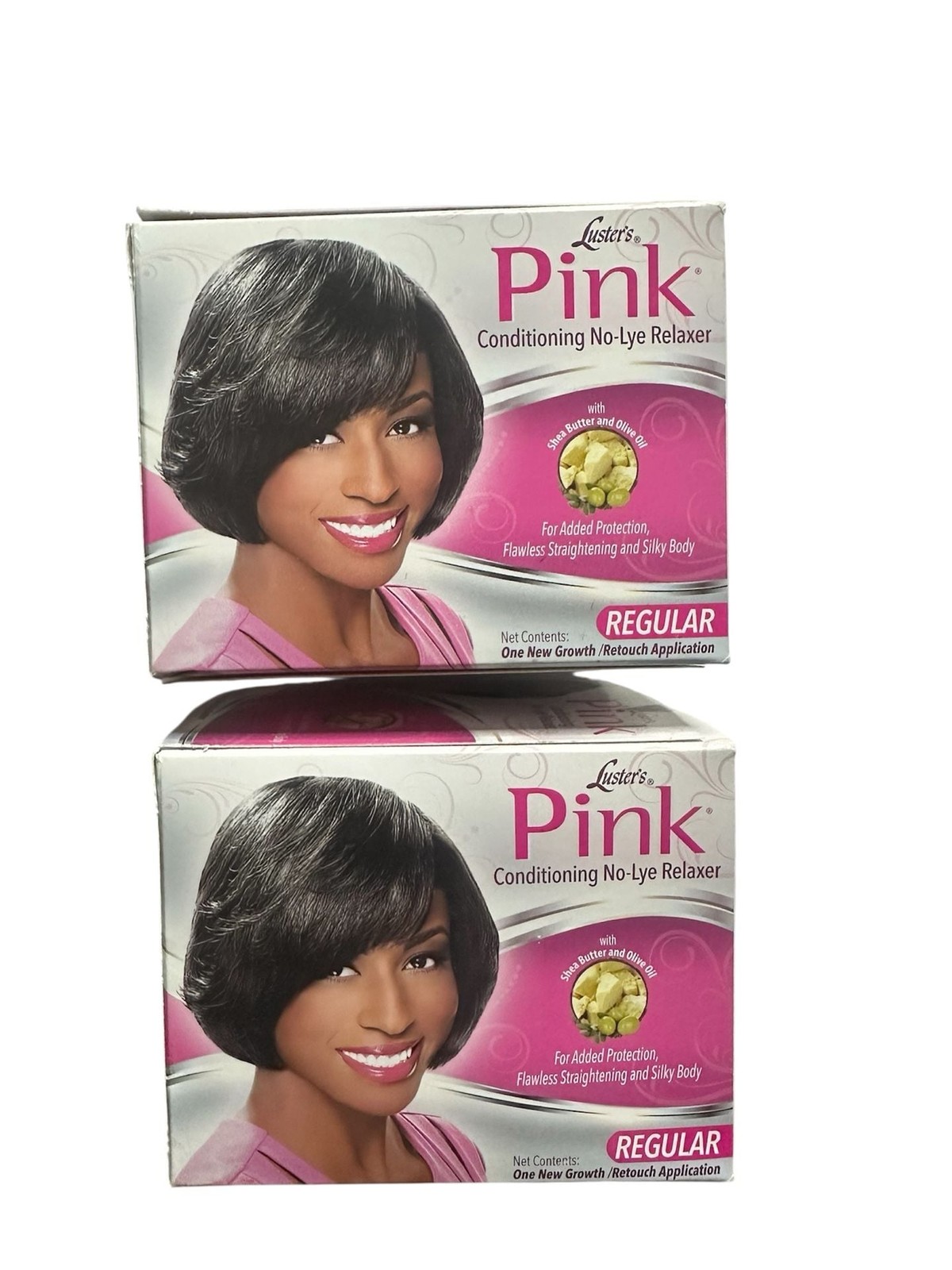 Luster’s Pink Conditioning No-Lye Relaxer Regular Strength 2-Pack