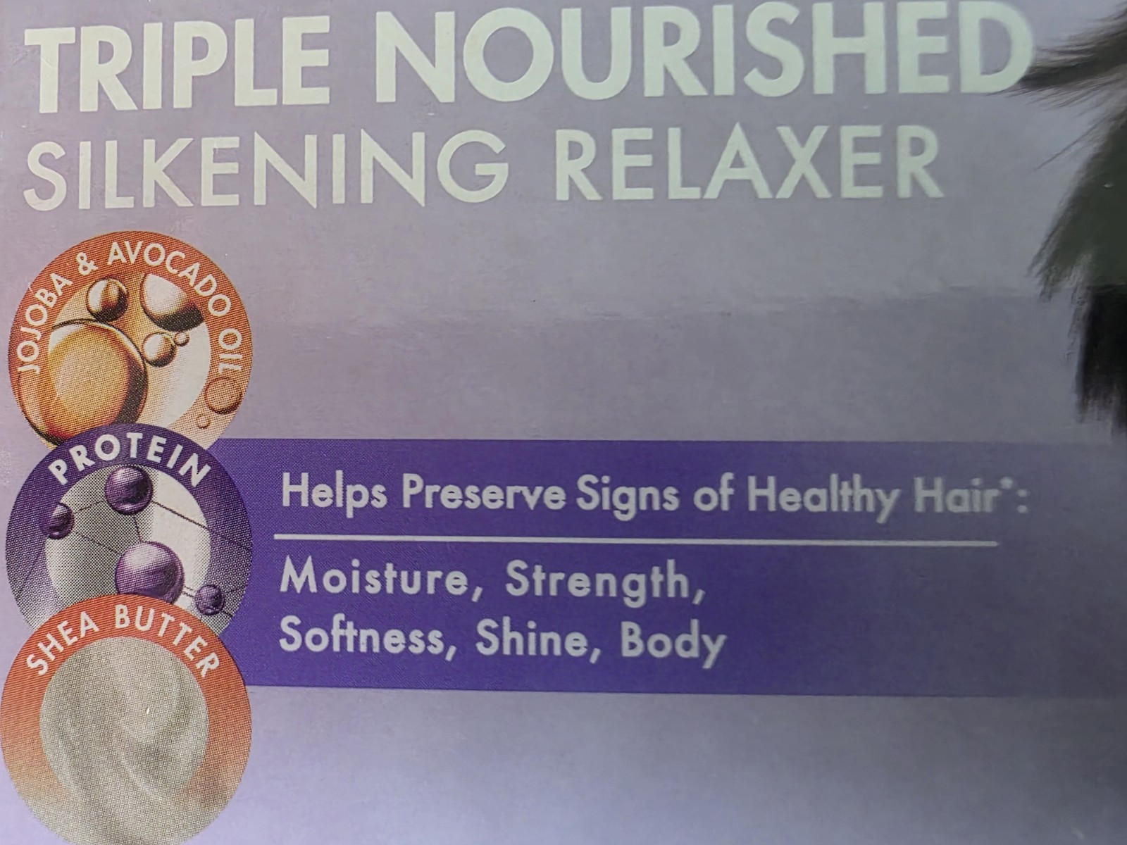 Softsheen-Carson Dark & Lovely Triple Nourish No-Lye Silkening Relaxer Kit Super