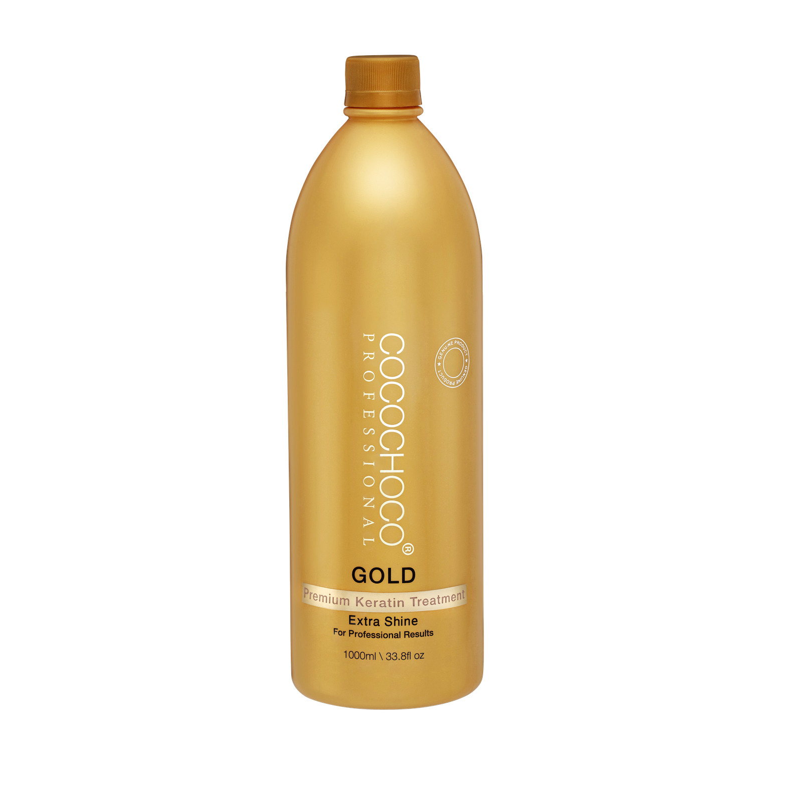 COCOCHOCO Gold keratin hair straightening treatment 34oz – with 24k liquid gold