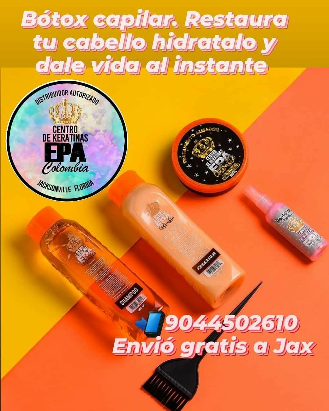 KitKeratina de 200ml,Shampu y acondicionador de 500ml mas splash termofijdor