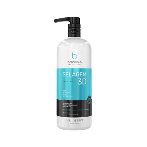 Borabella 3D Gloss Thermal Sealant 1L + NeutraQuimic Neutralizer 500ml Kit