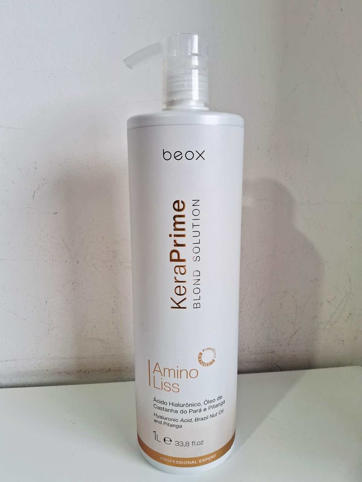 KeraPrime Blond Solution Beox / Hair Straightening / Realignment 1L / 33.8 fl.oz