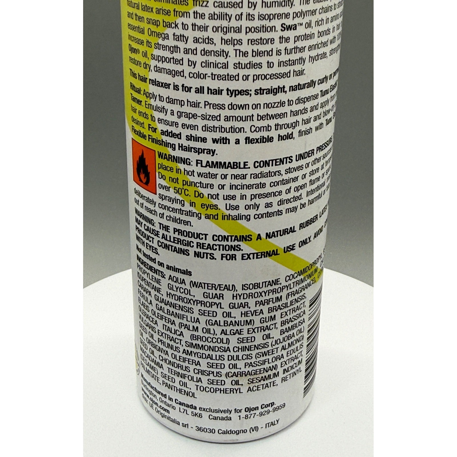 Ojon Rare Harvest Tunu 6.7oz Elastik Hair Tamer Relaxer DeFrizzing Balm RARE