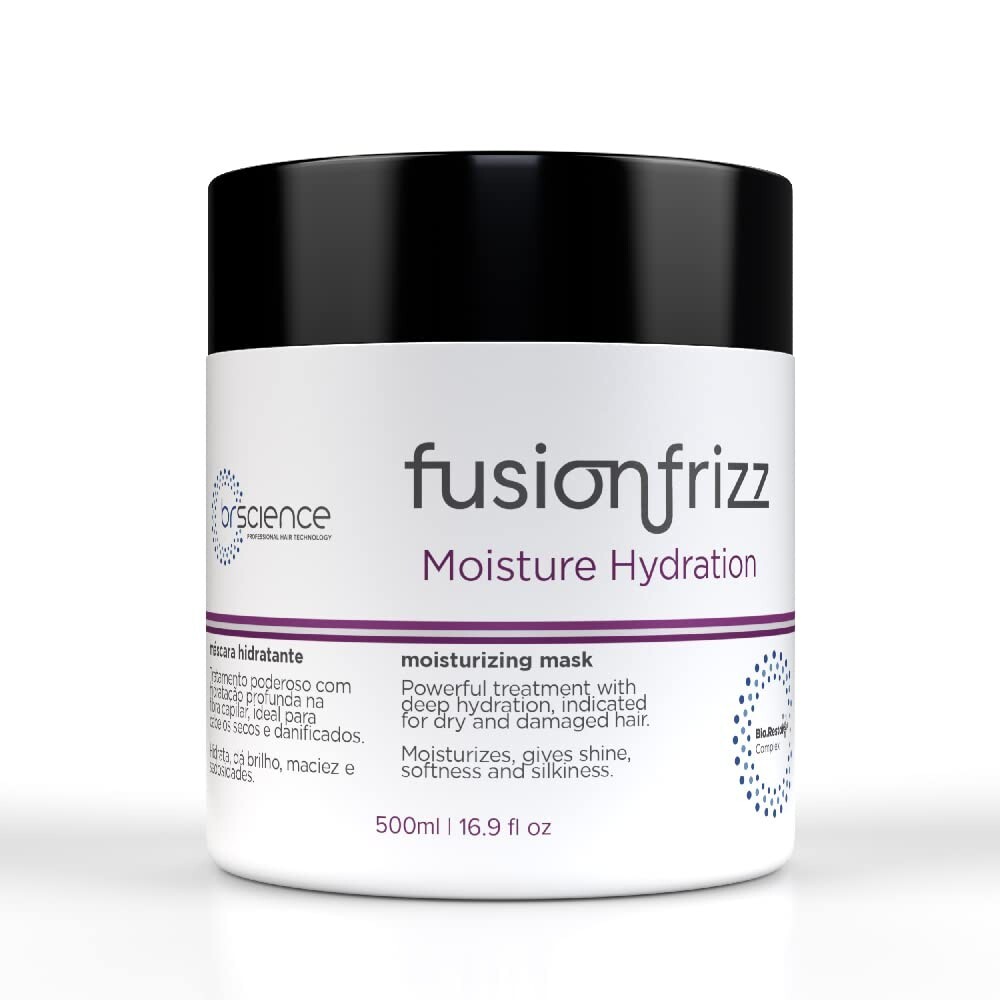 BR Science Fusion Frizz Moisture Hydration Mask Moisturizing For Dry And Damage