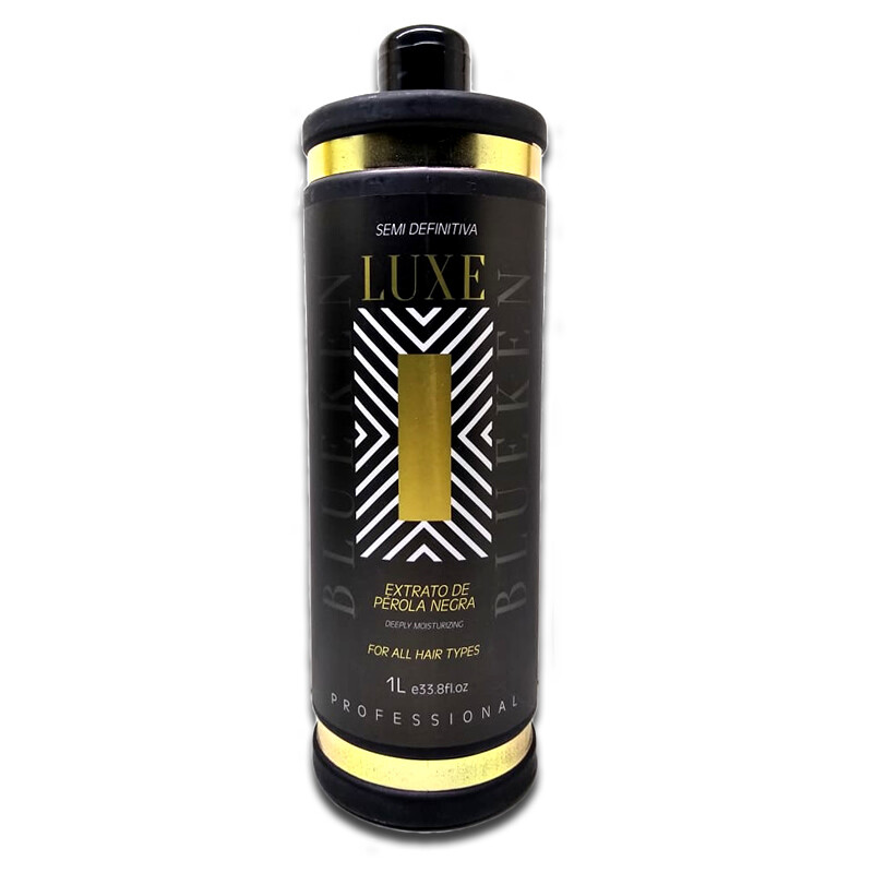 Treatment Keratin Semi Definitive Luxe 1l – Blueken black pearl extract