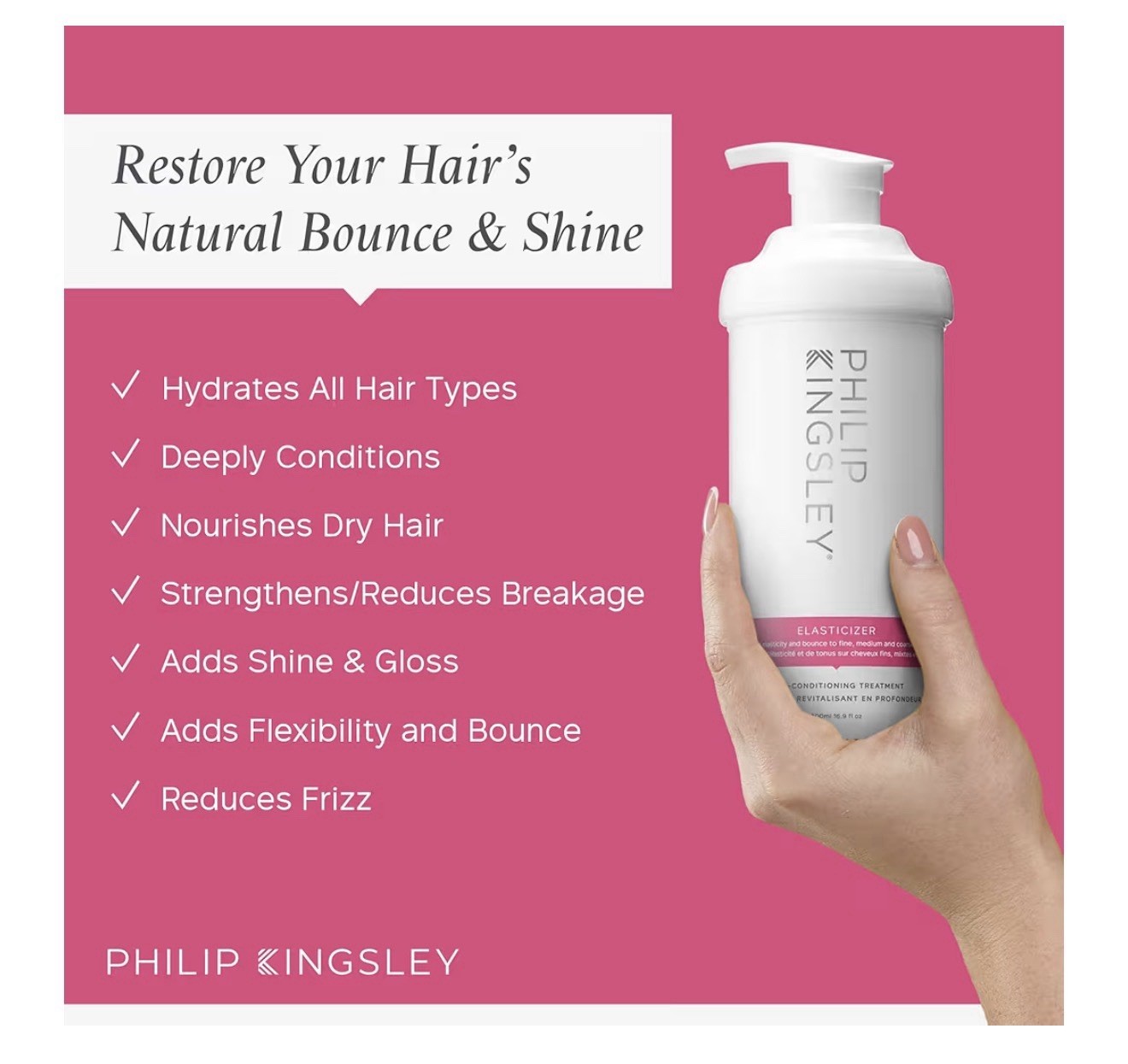 Philip Kingsley Elasticizer Deep Conditioning Treatment-500ml