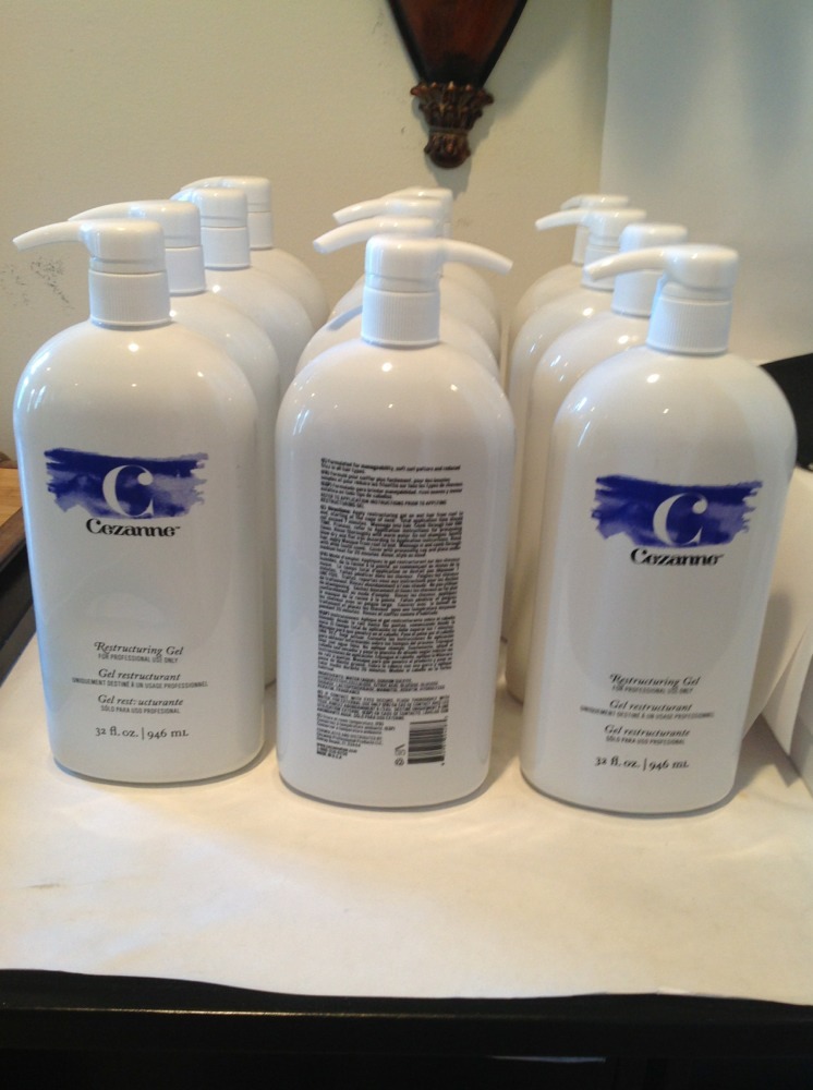 Cezanne Restructuring Gel 32oz LOT OF 12 – WOW