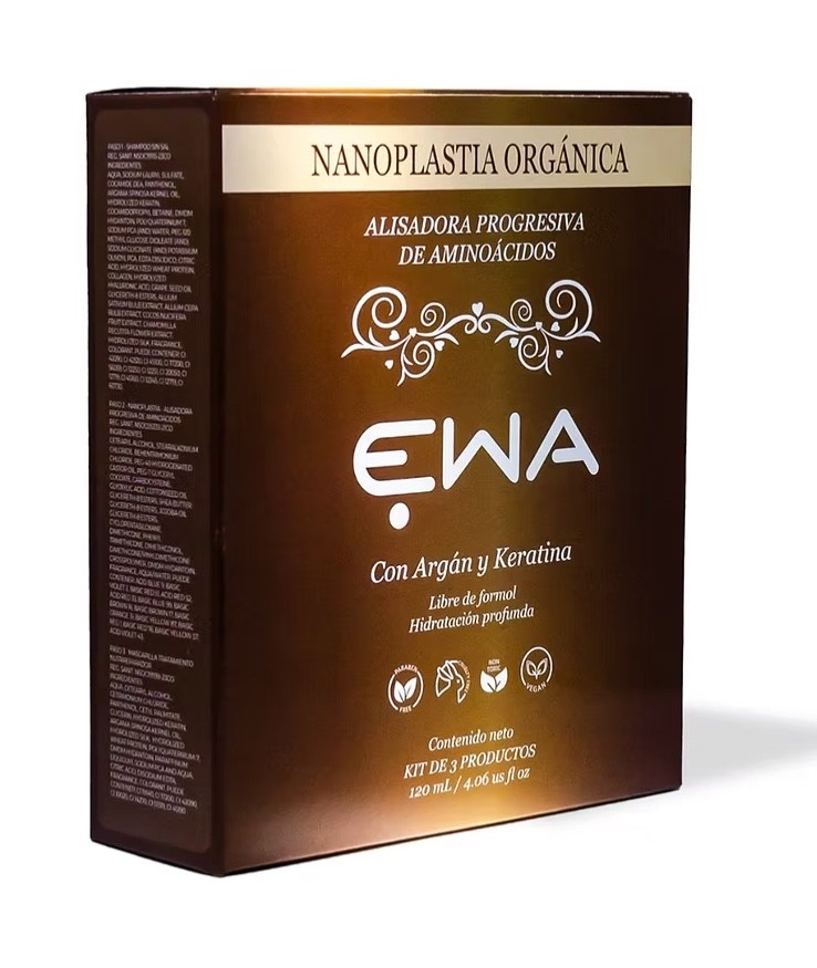 Ewa Kit Nanoplastia Organica Organic Treatment Repairs Progresiva De Aminoacidos