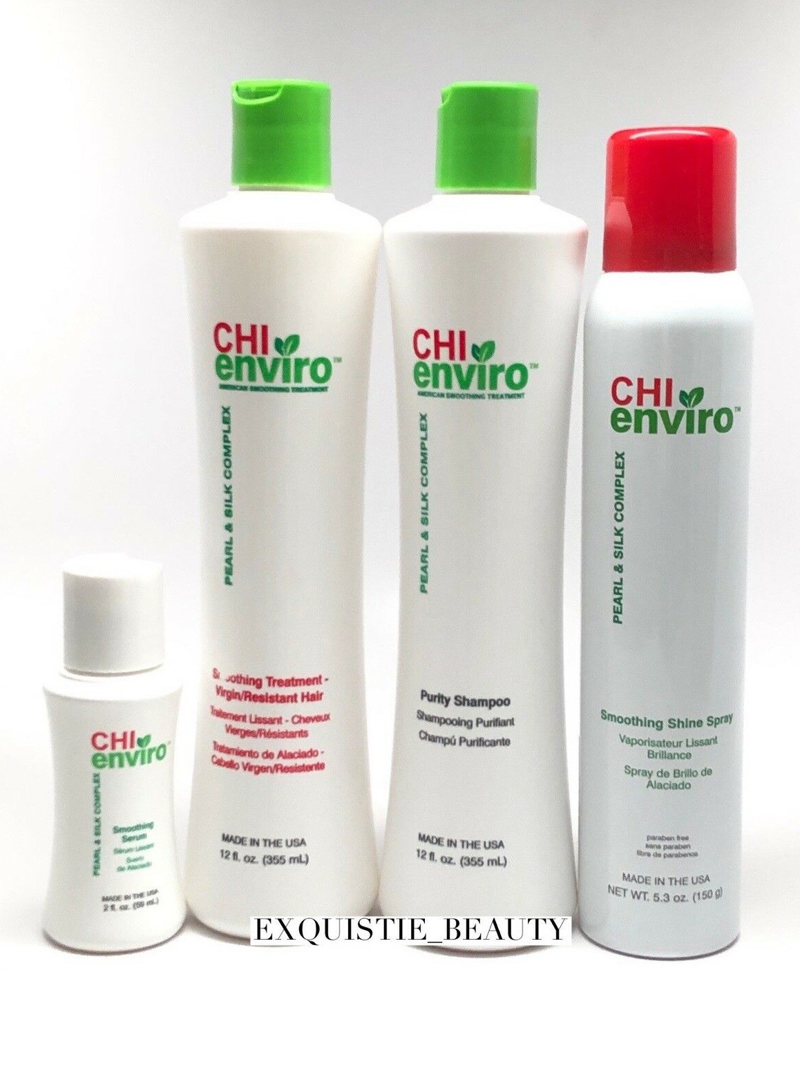CHI enviro Smoothing treatment kit virgin hair similar like Brazilian blowout