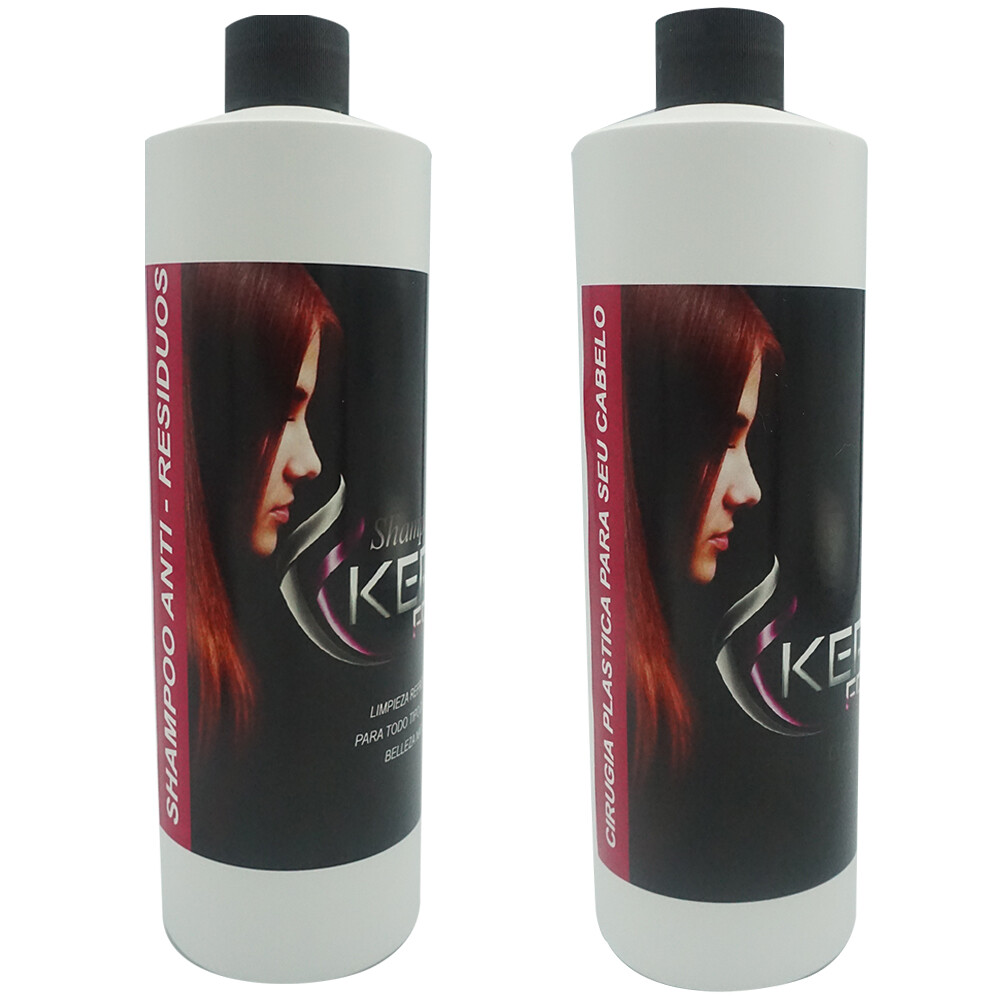Keratina Kerafruit Tratamiento De Cirugia Capilar 16 oz Incluye Shampoo 500 ml