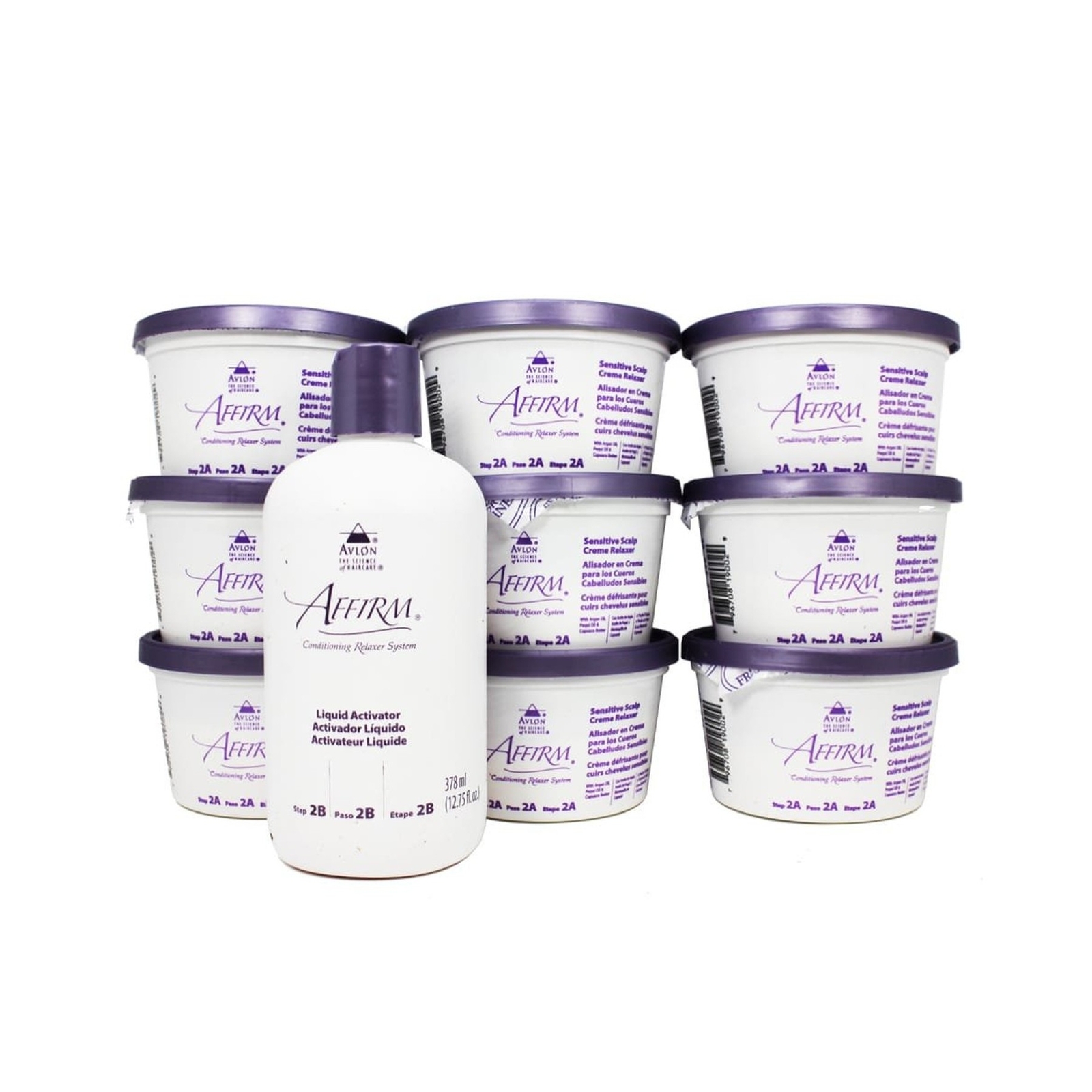 Avlon Affirm Sensitive Scalp Conditioning Relaxer (9 Single Applications)