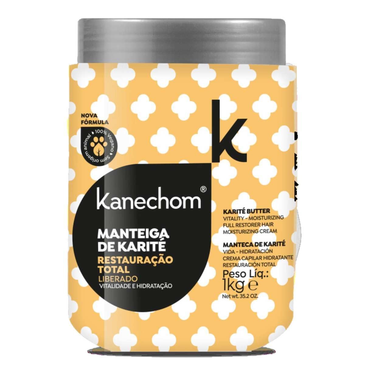 kanechom-Manteiga de karite, Shea Butter Karité Conditioning Restore Repair Mois