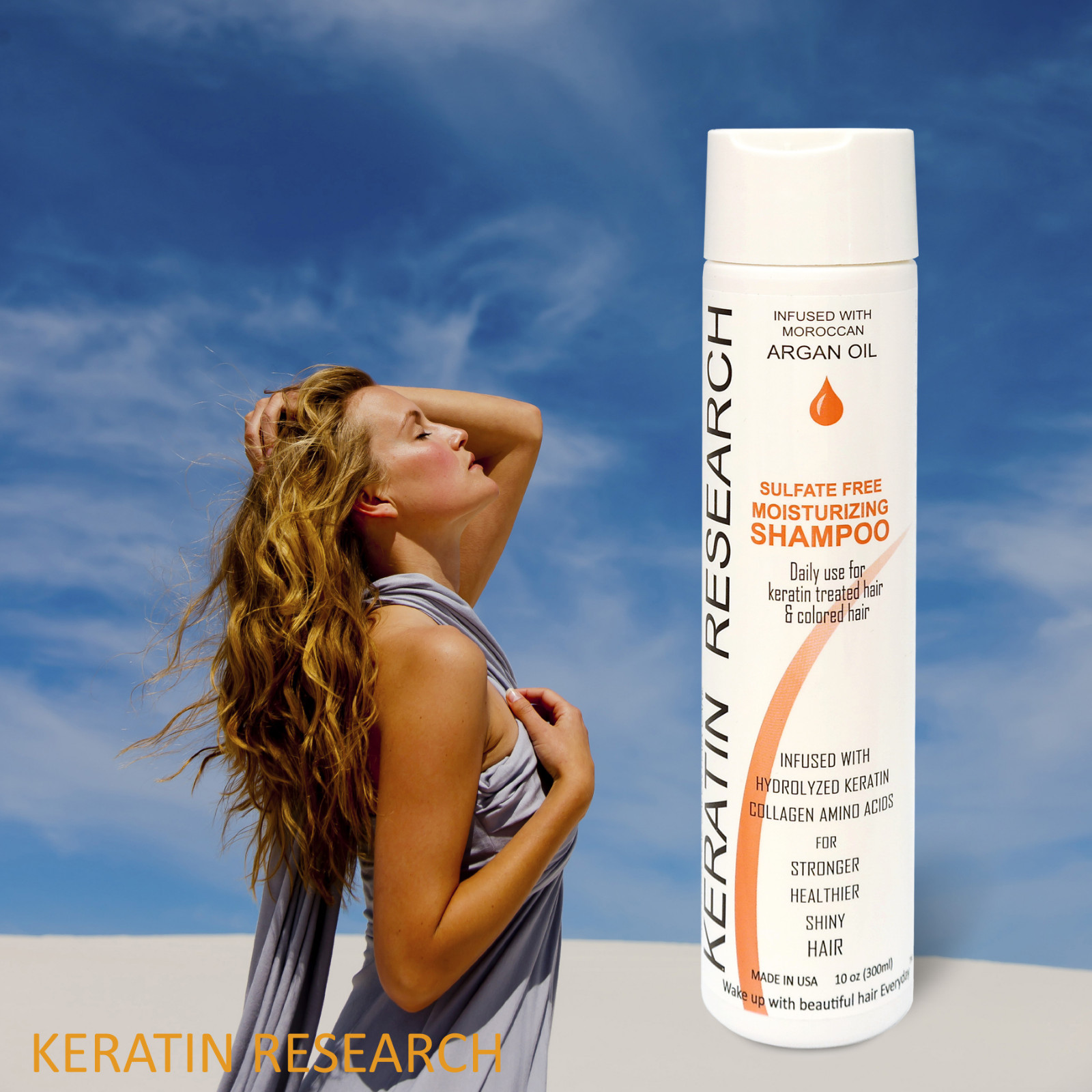 Sulfate free shampoo for keratin hair treatment & colored hair Best!!!
