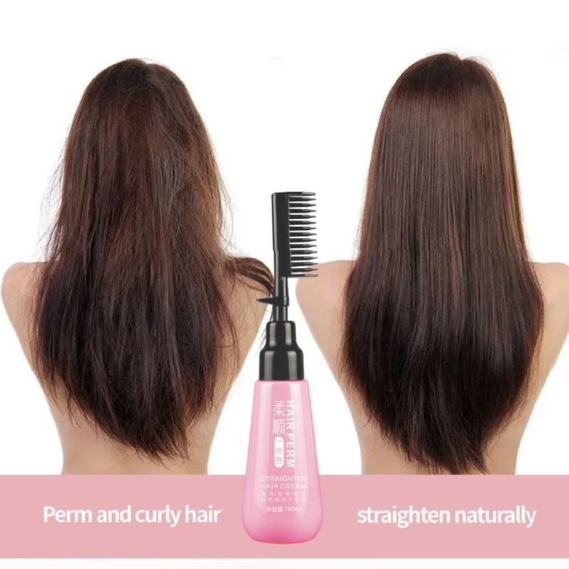 Hair Relaxers Straightening comb No Peculiar Smell Claming Rashness (Home use)