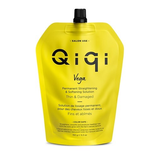 1X Bag Qiqi Vega Permanent Hair Straightening Thin Damaged 150g
