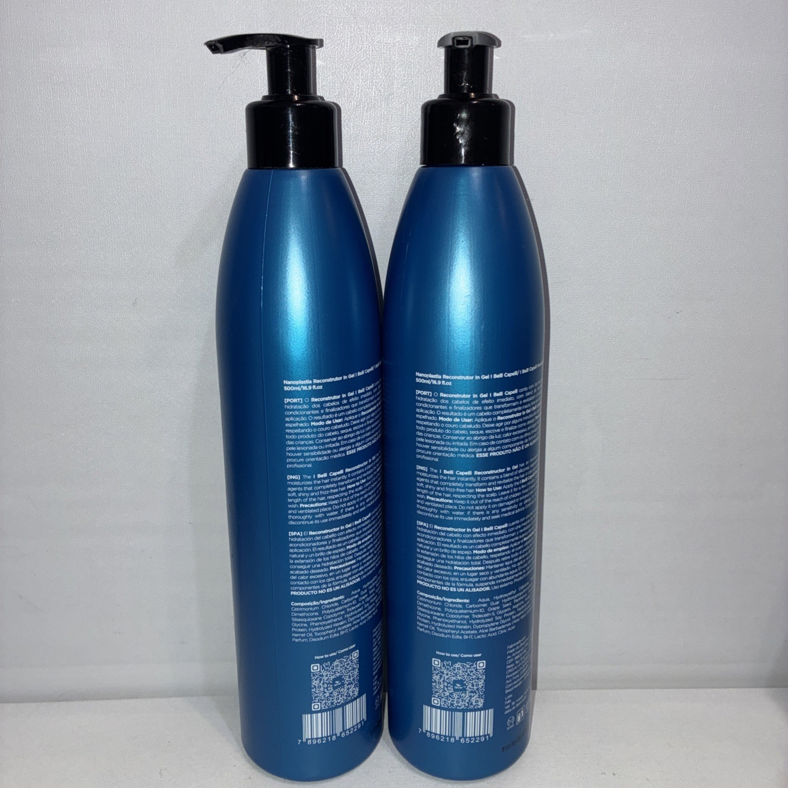 Lot Of 2-Torrano Gel Keratin Hair Treatment, Straightening 16.9fl Oz