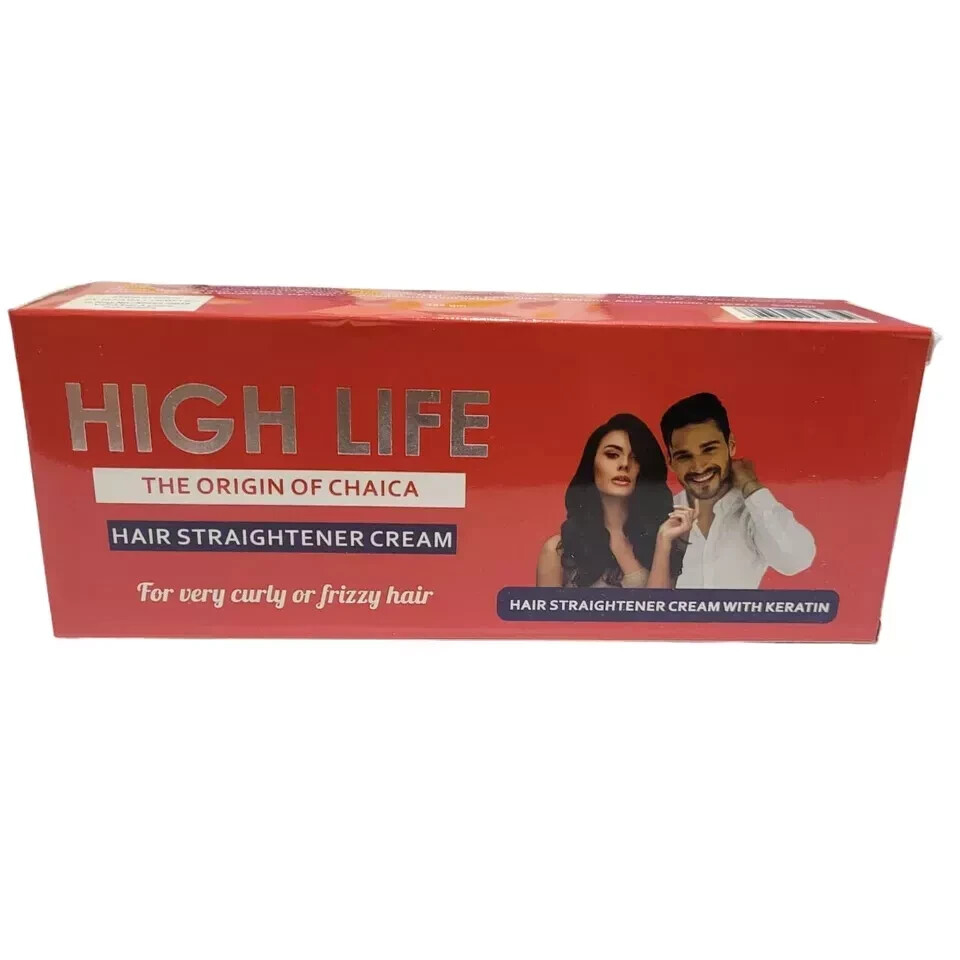 4 pcs HIGH LIFE STRONG Hair Cream For Curly or Frizzy Hair Same Glatt 325 gm