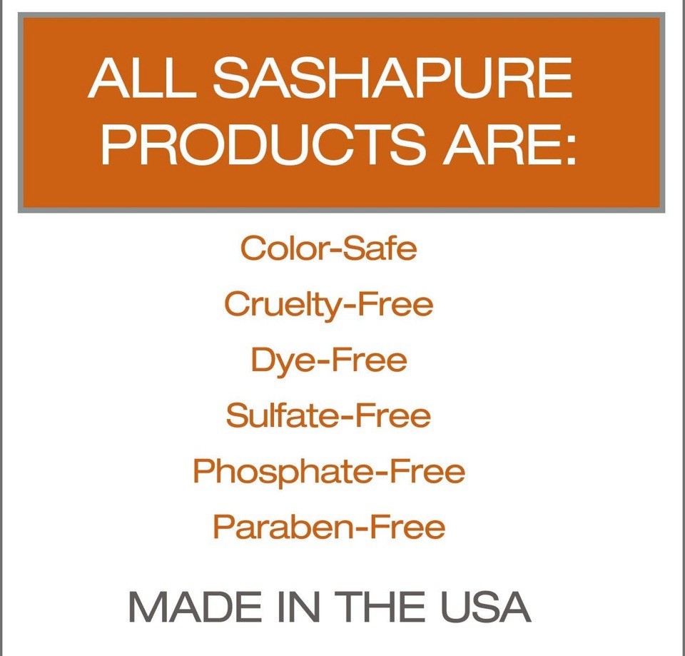 SASHAPURE Deeply Therapeutic Hair Scalp & Skin Elixir, Organic Hair Serum 1.7 Oz