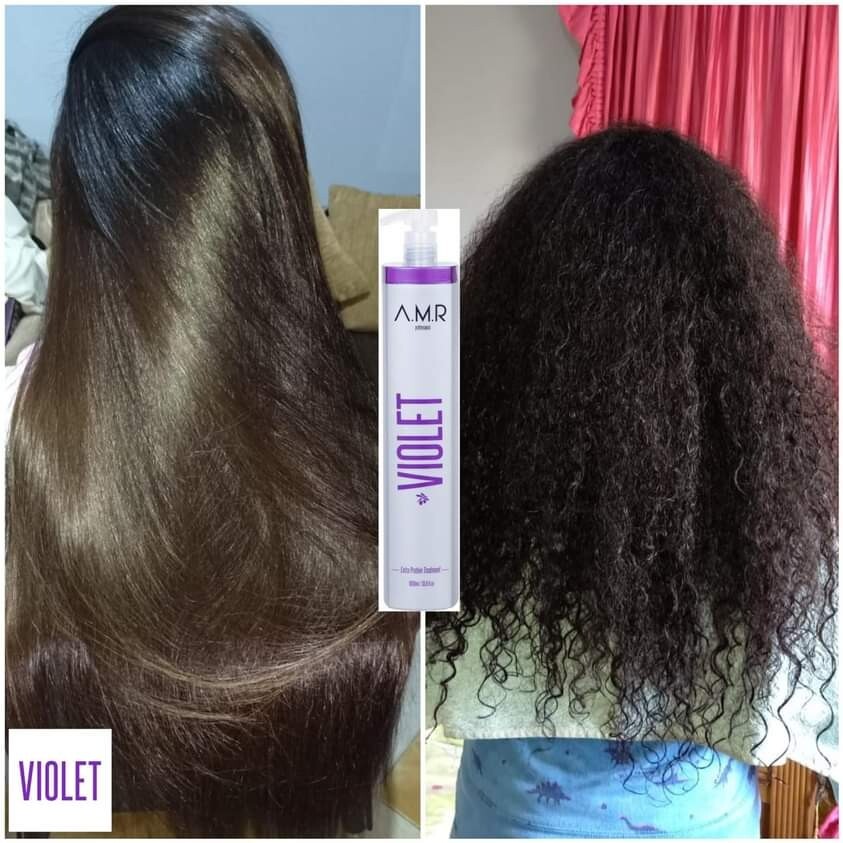 Violet Protein Hair Brazilian Treatment Formaldehyde Free