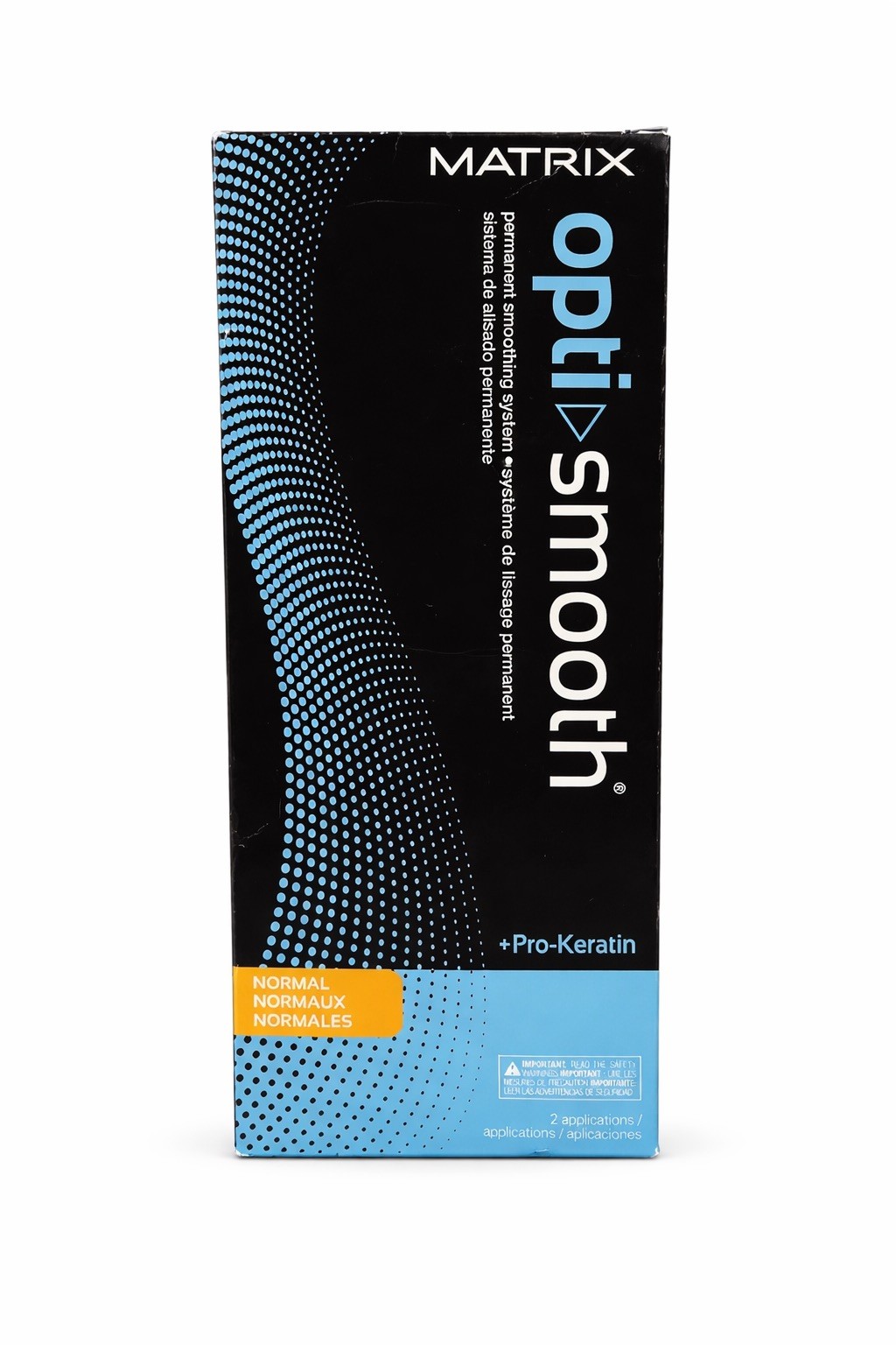 Matrix Opti Smooth Permanent Smoothing System Normal Hair 2 Applications