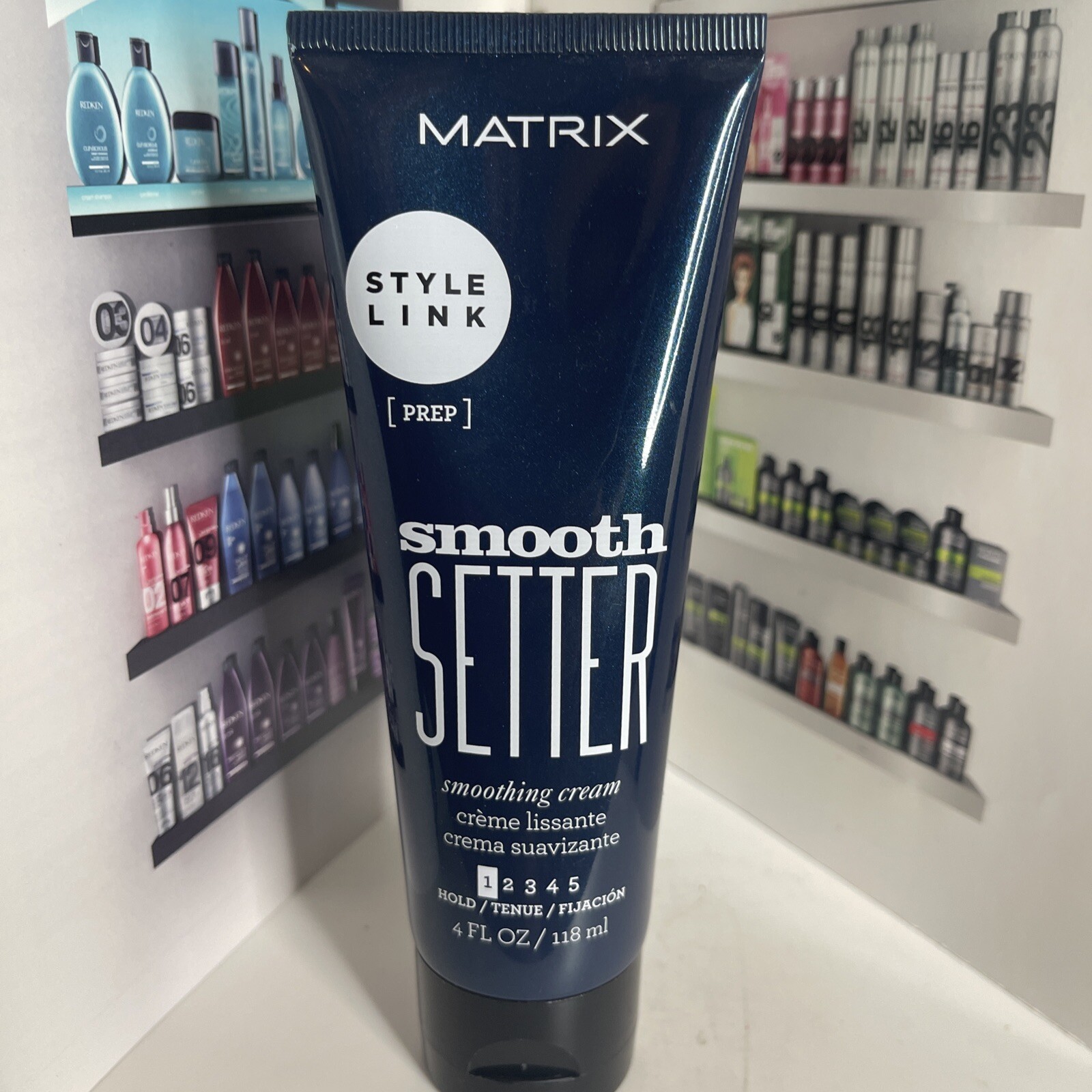 MATRIX STYLE LINK SMOOTH SETTER SMOOTHING CREAM 4 OZ