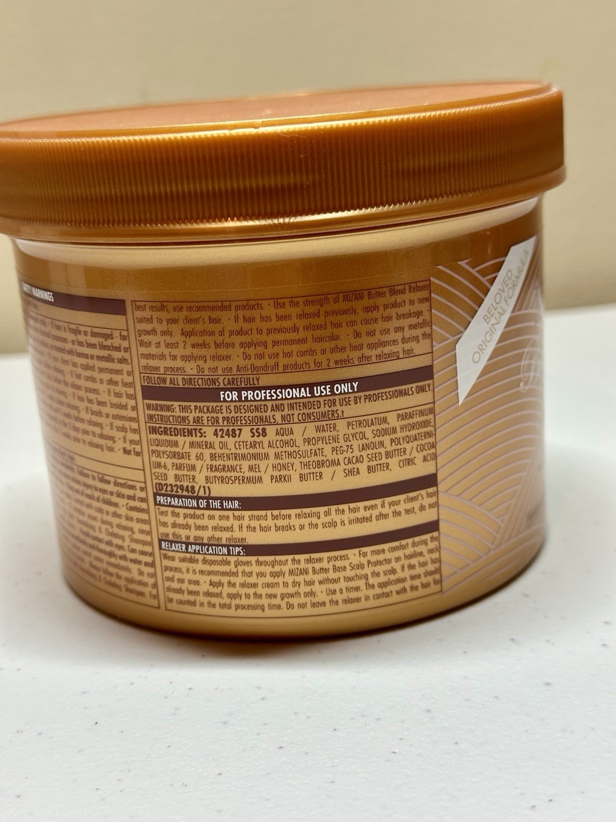 Mizani Butter Blend Relaxer Fine/Color Treated 30fl.oz.