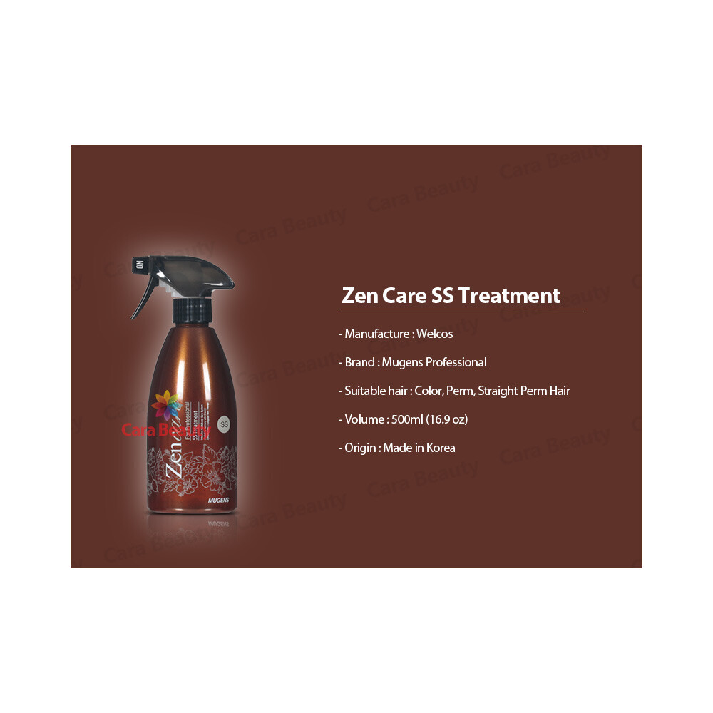 Mugens Zen Care SS Treatment 500ml / Spray / Intensive Care for chemically hair