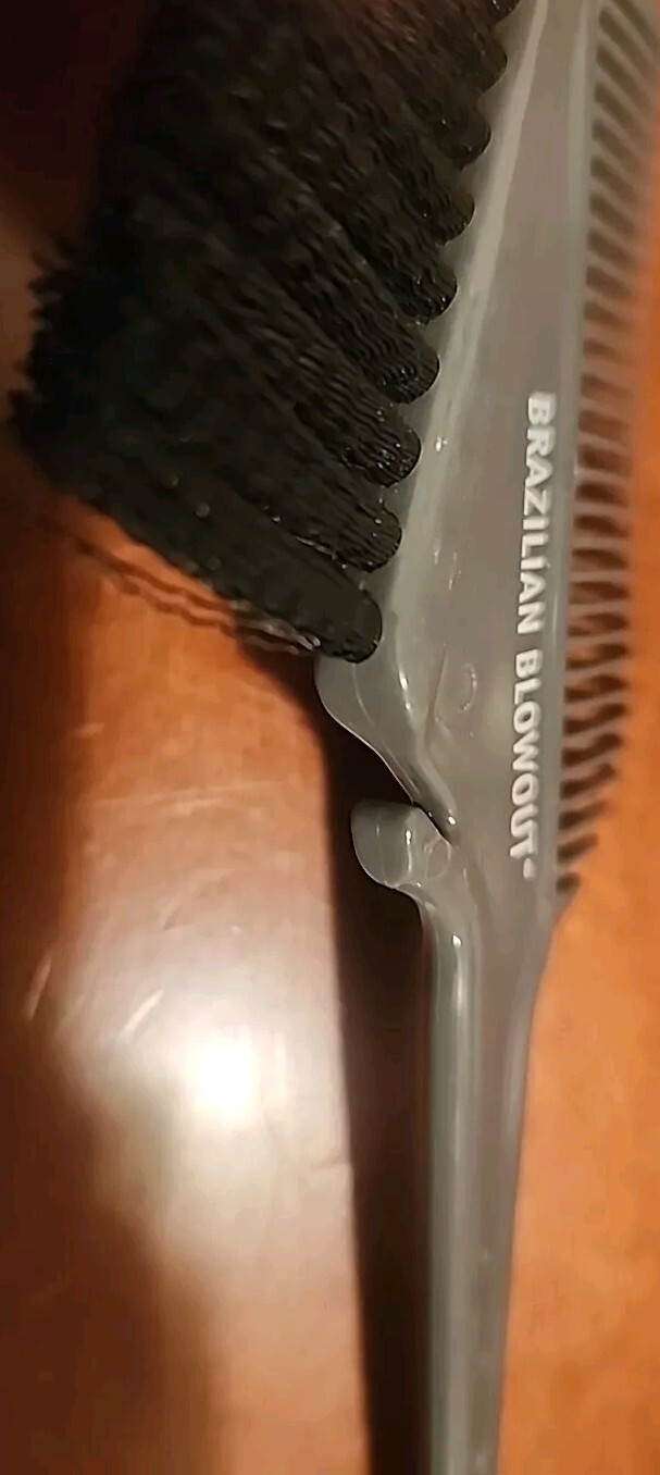 Brazilian Blowout Hair Color brush Comb highlighting Foils Gray New Open Box