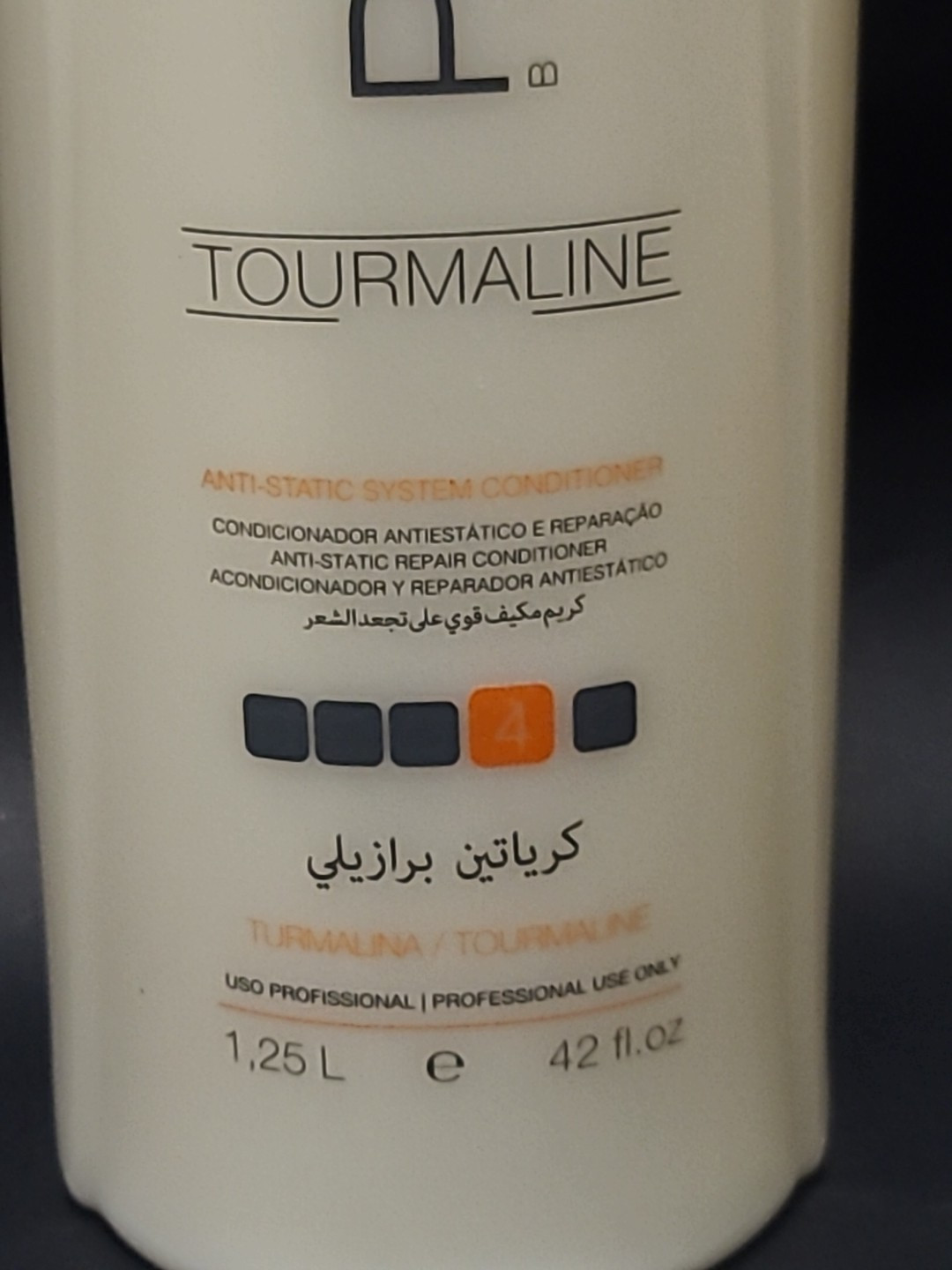 CONDITIONER • ANTI-STATIC SYSTEM Perfectliss TOURMALINE Brazilian KERATIN 1.25 L