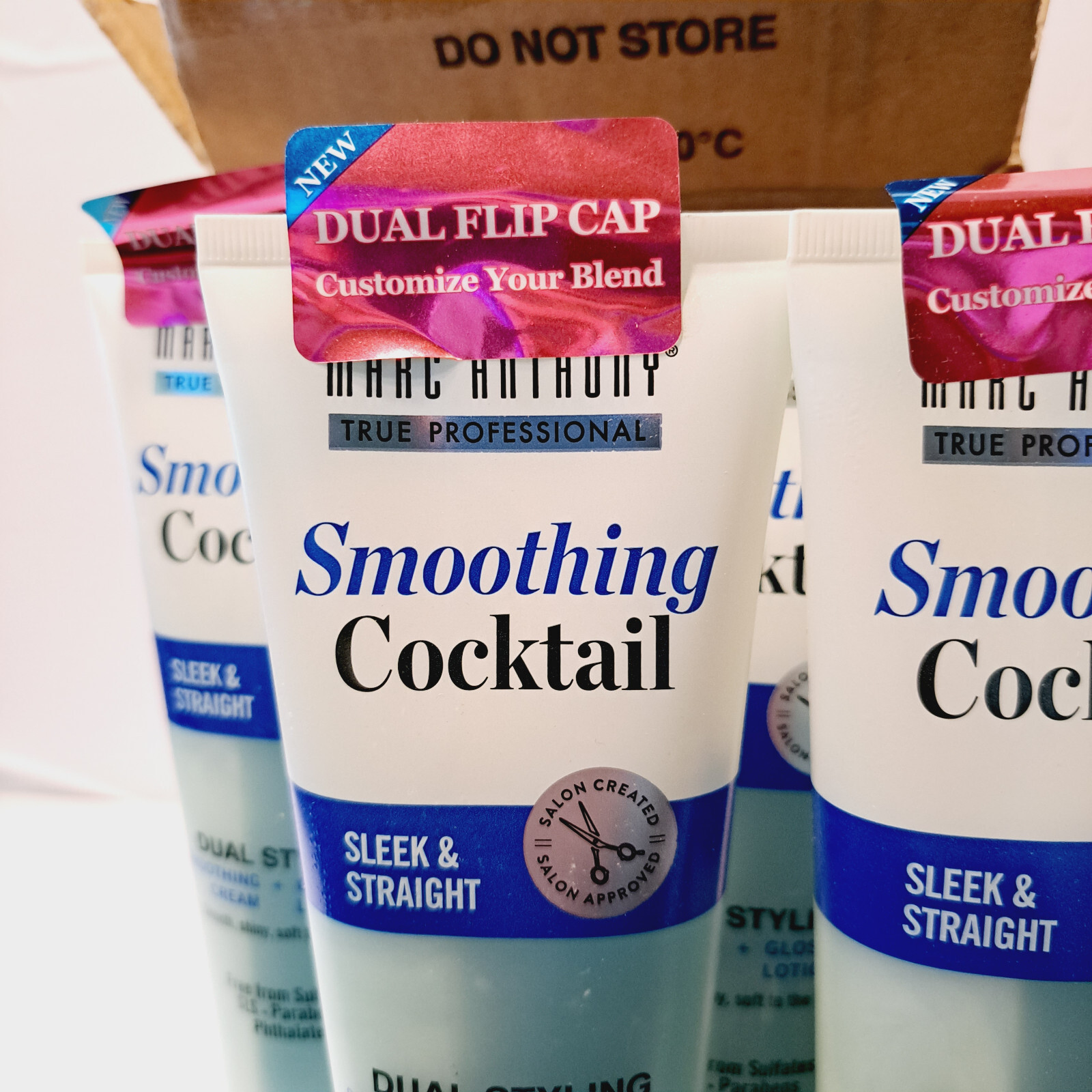 (6) Marc Anthony – Smoothing Cocktail Sleek & Straight Dual Styling 6.76 oz