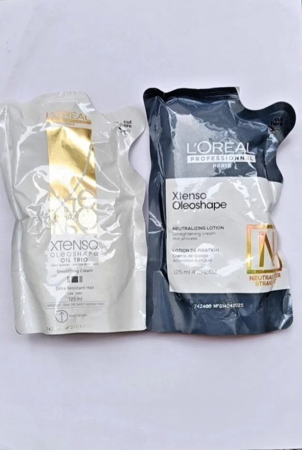 loreal Professionnel X-Tenso Oleoshape Straightening Cream Set 125ml + 125ml F/S