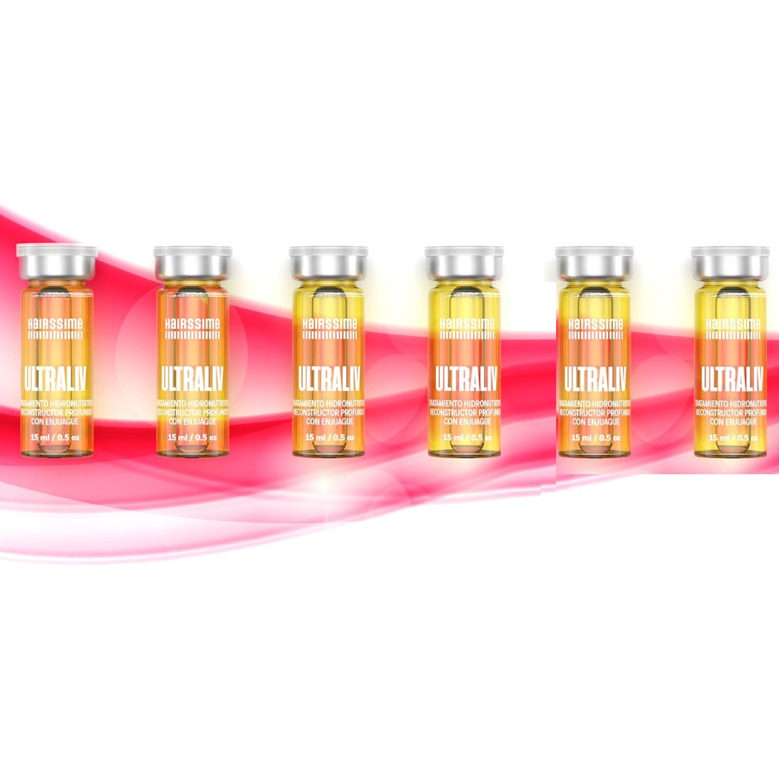 ULTRALIV VITAMIN COMPLEX AMPOULE HAIR BOTX SHOCK NUTRITIVO REPAIR X 15cc