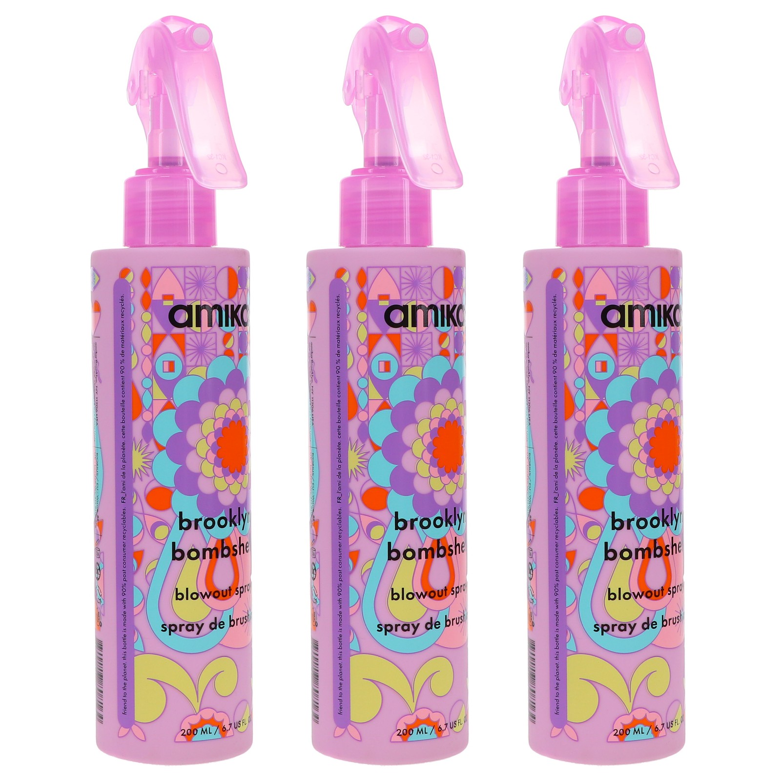 Amika Brooklyn Bombshell Blowout Volume Spray 6.7 oz 3 Pack